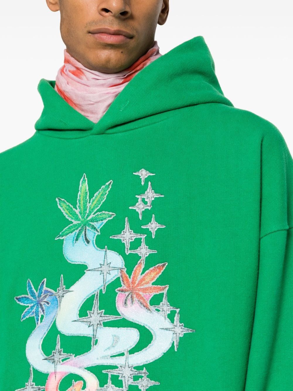 o1h1sh10624 Hoodie in Green