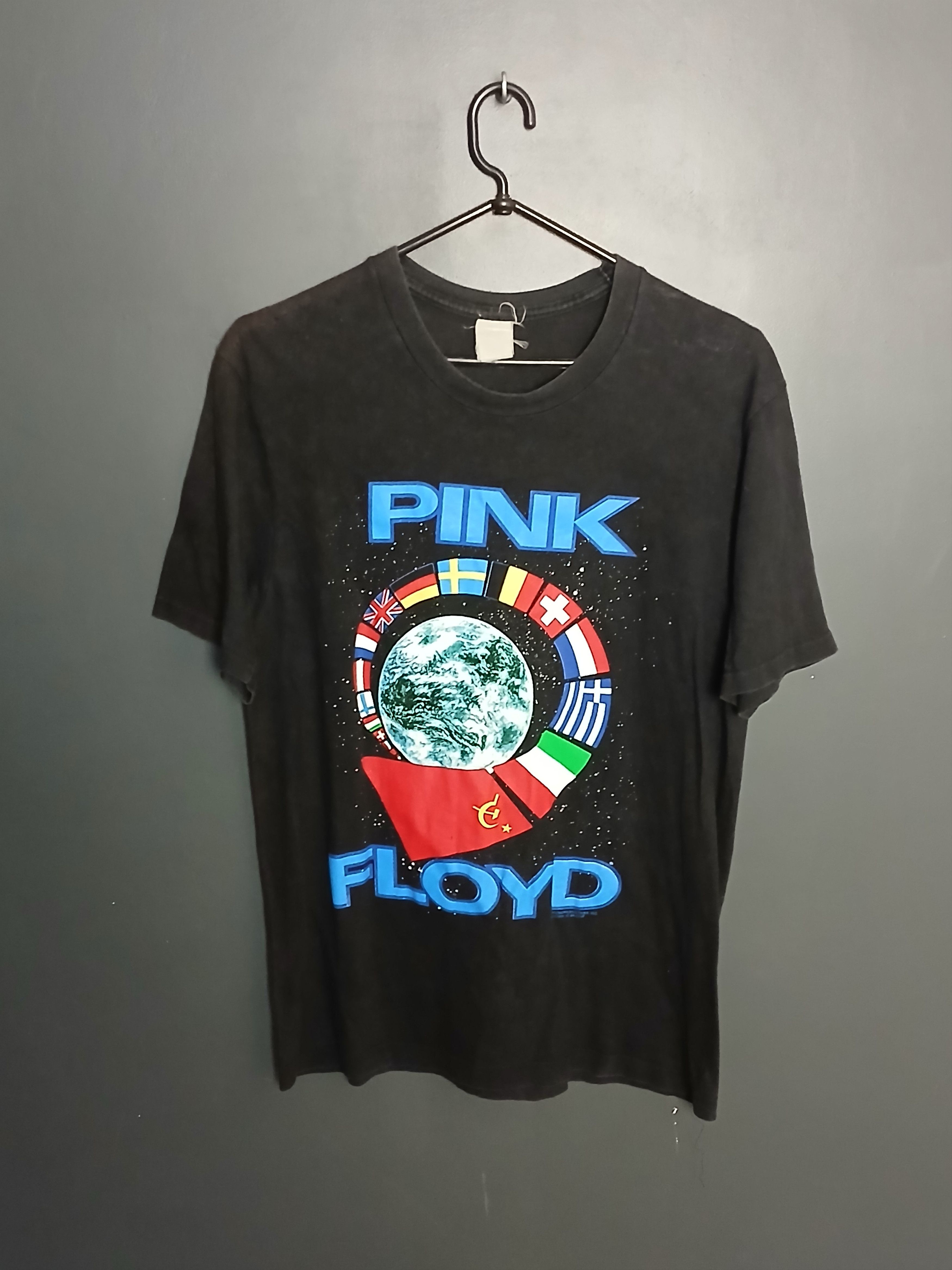 Pink Floyd × Vintage Vintage 1989 Pink Floyd Tour T-Shirt Size US M / EU 48-50 / 2 - 1 Thumbnail