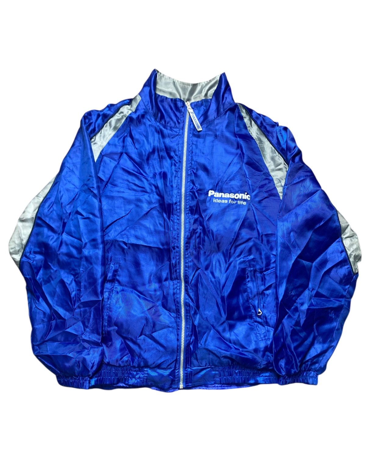 Japanese Brand VINTAGE JACKET PANASONIC ZIPPER SPELLOUT Size US XL / EU 56 / 4 - 1 Thumbnail