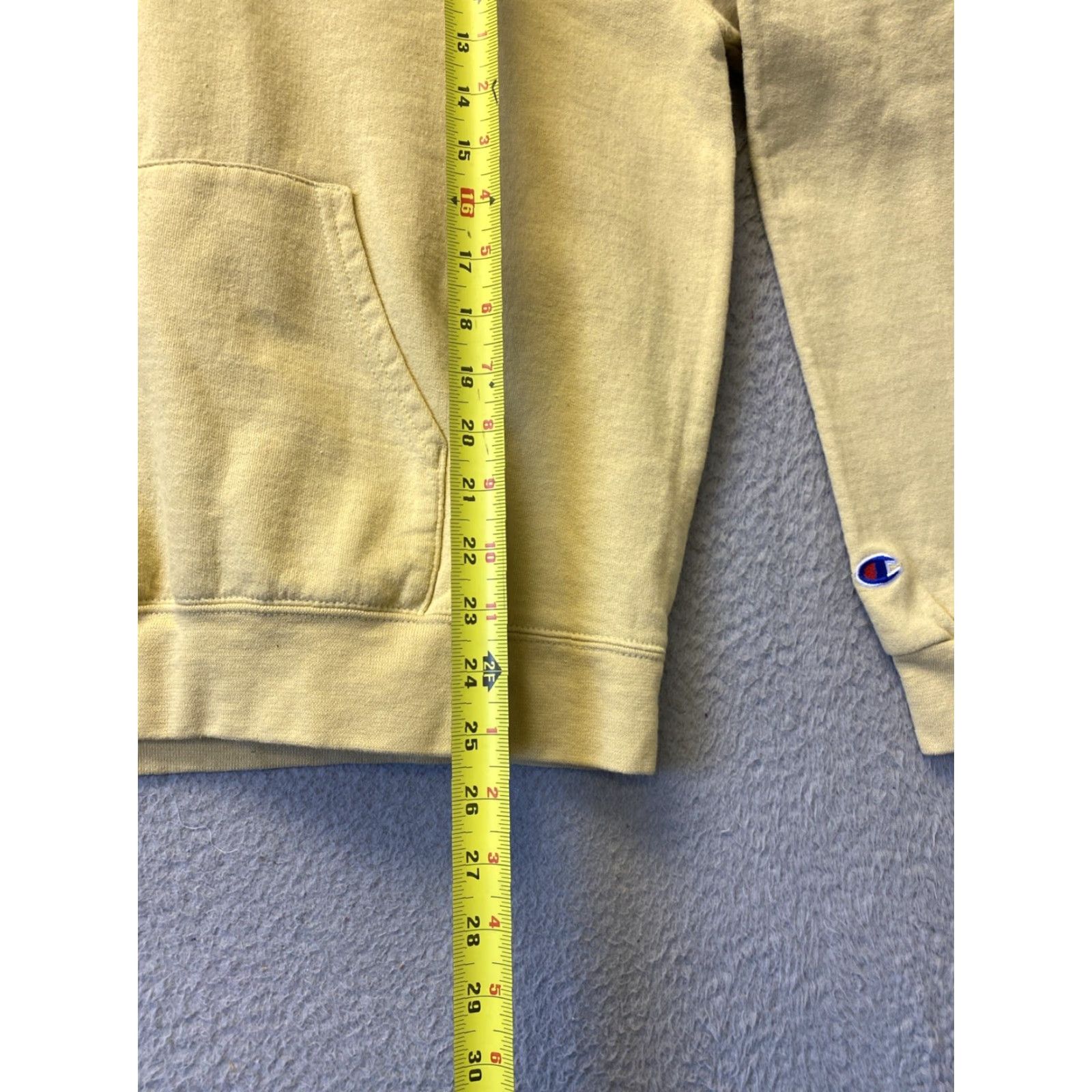 Champion Champion Faded Cotton Hoodie Sweatshirt L Women’s Bryant /156-1 Vintage Yes Logo Full Zip Hooded Pockets Sleeveless? Wait no. Size L / US 10 / IT 46 - 7 Thumbnail