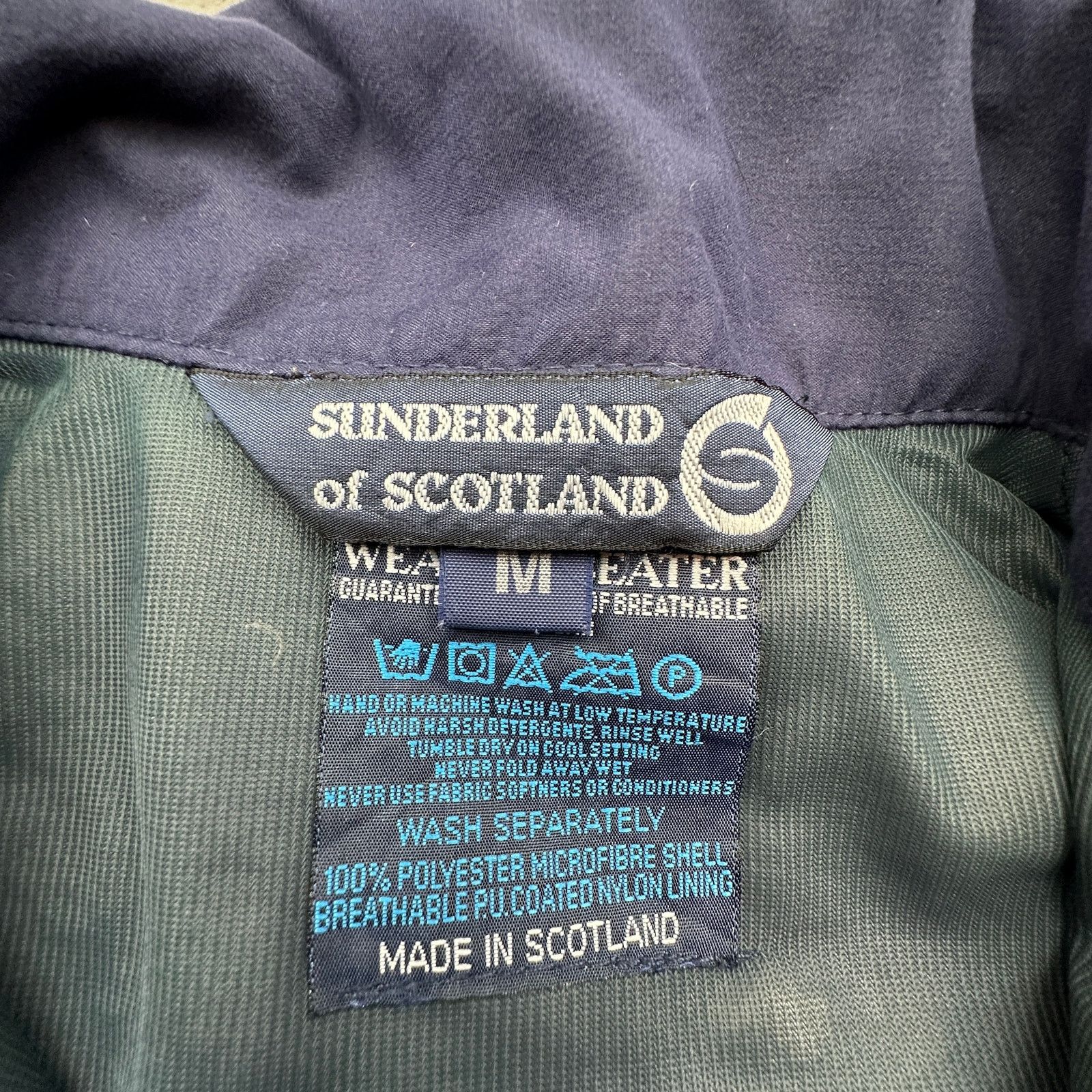Other VTG Sunderland of Scotland 1/4 Windbreaker Pullover Medium Size US M / EU 48-50 / 2 - 3 Thumbnail