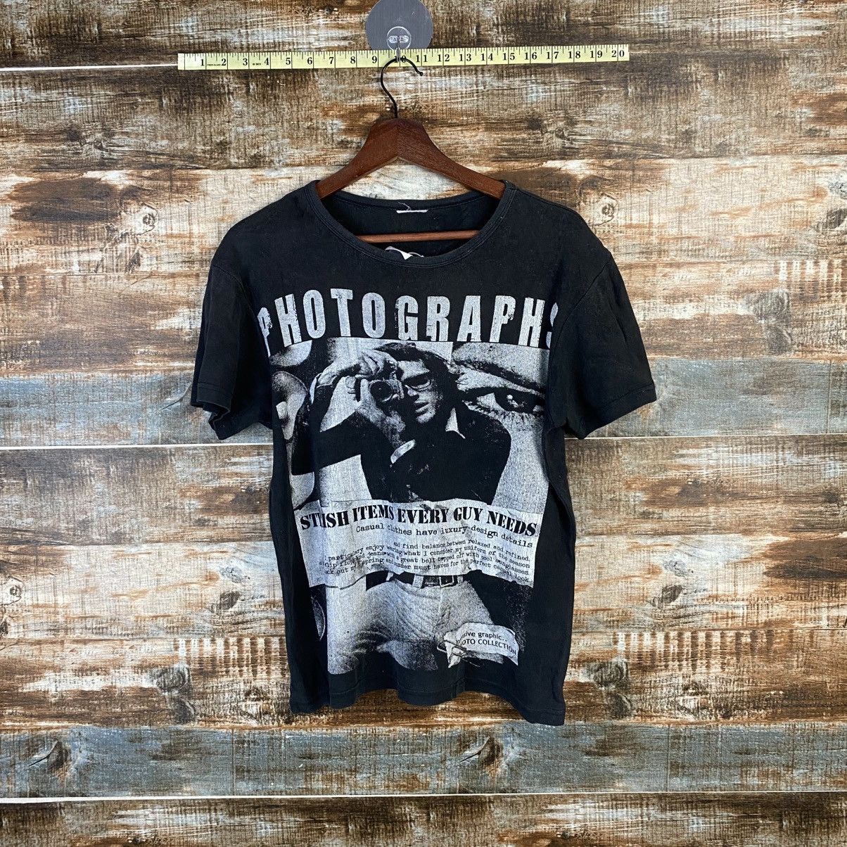 Vintage DL Japanese Brand Black T-Shirt #C1182 Size M / US 6-8 / IT 42-44 - 1 Thumbnail