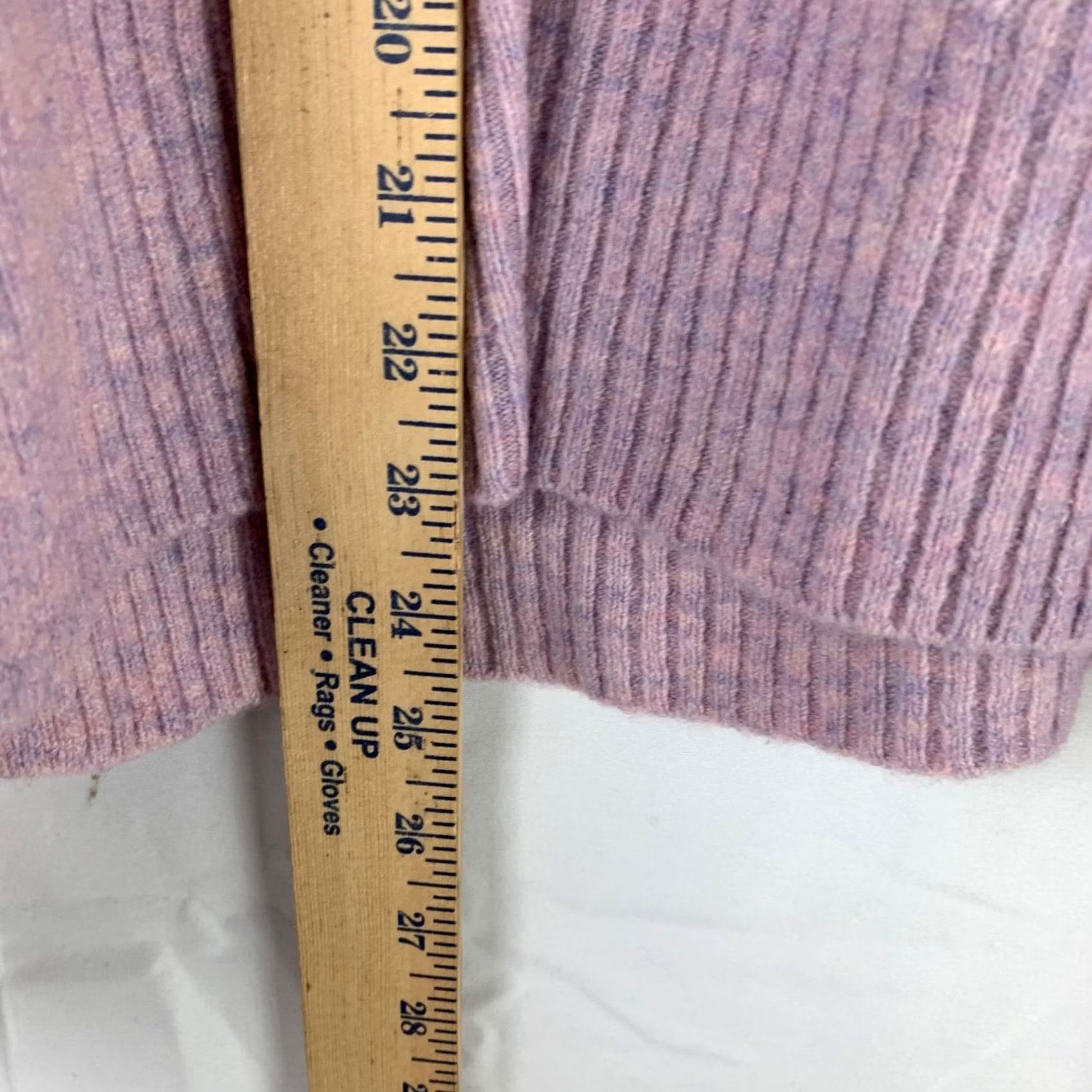 Madewell Madewell Purple Alpaca Wool Blend Crewneck M Women - Relaxed Fit Sweater Size M / US 6-8 / IT 42-44 - 5 Thumbnail