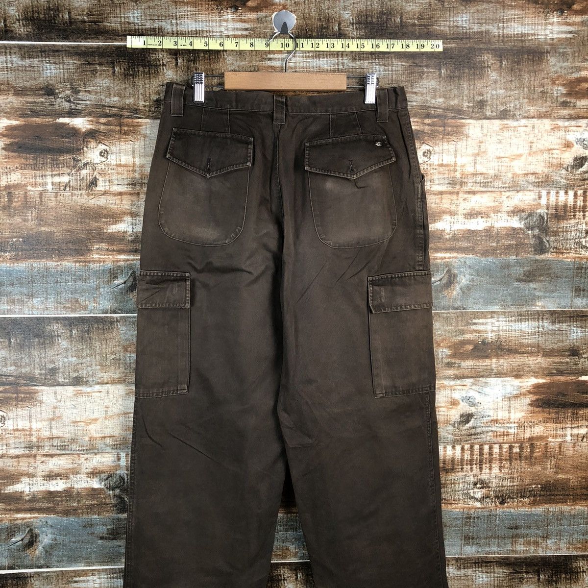 Japanese Brand DL Superga Sportwear Brown Cargo Multipocket Pants #C094 Size US 30 / EU 46 - 14 Thumbnail