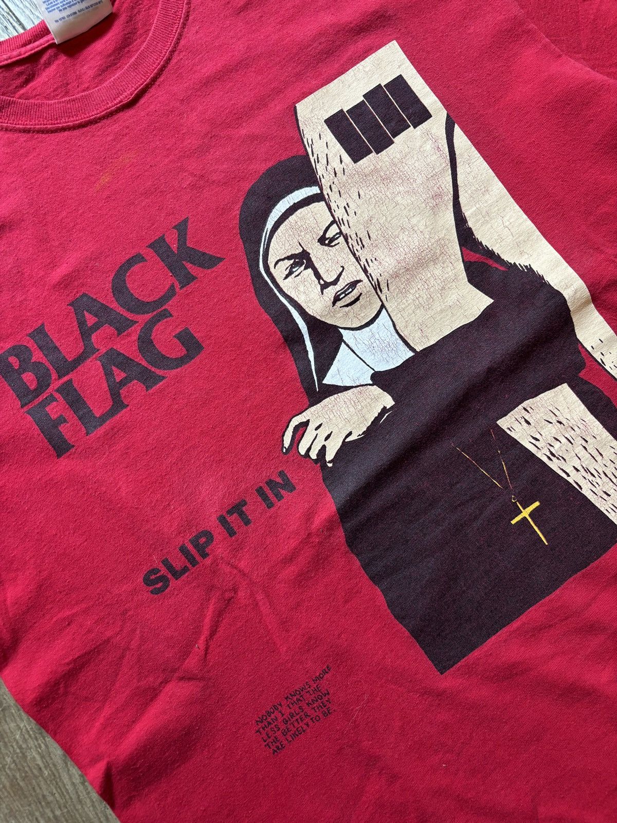 Band Tees Black flags - Slip It In Tee Size US M / EU 48-50 / 2 - 4 Thumbnail