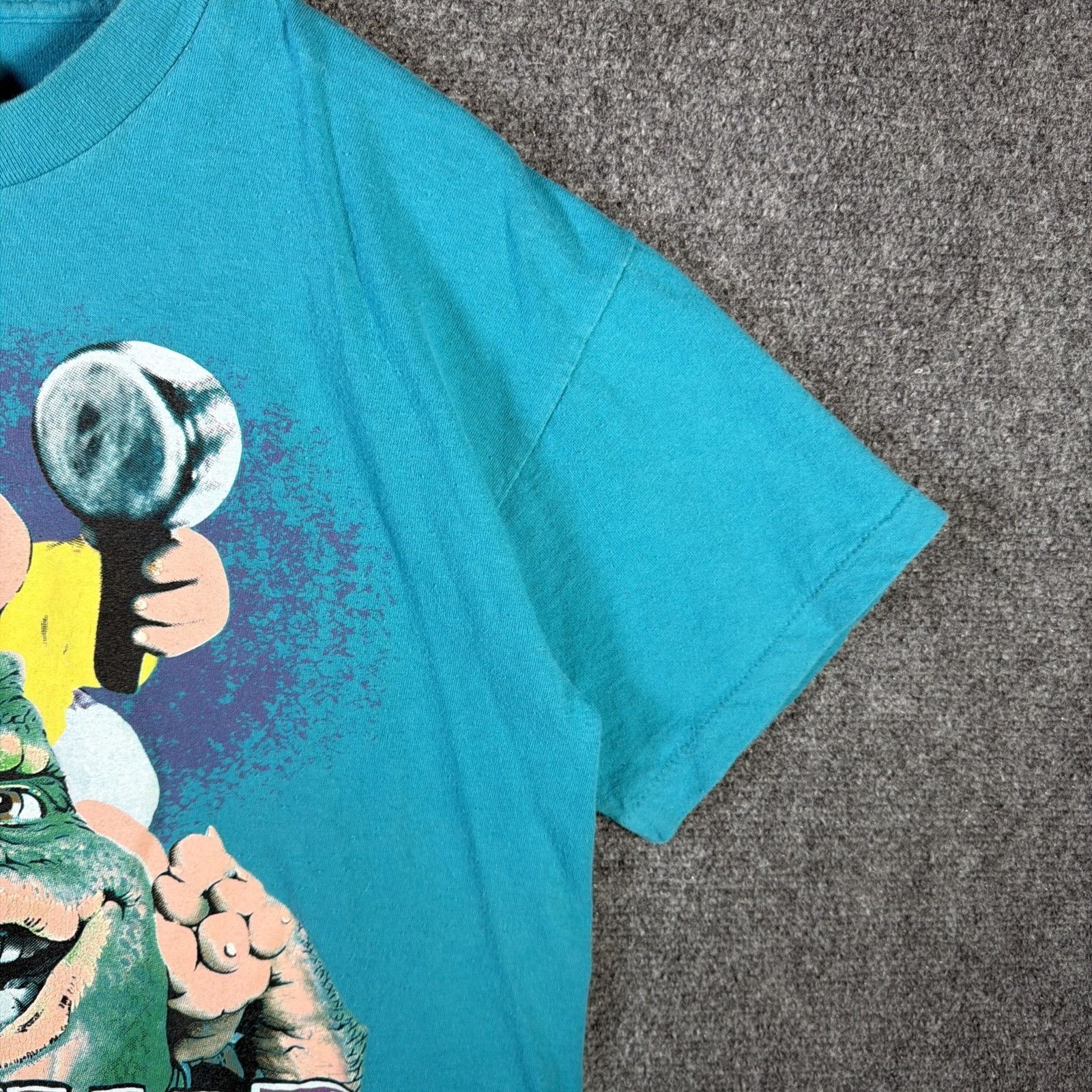 Vintage Vintage Dinosaurs Shirt Mens Large Green 90s Cartoon TV Show Size US L / EU 52-54 / 3 - 5 Thumbnail