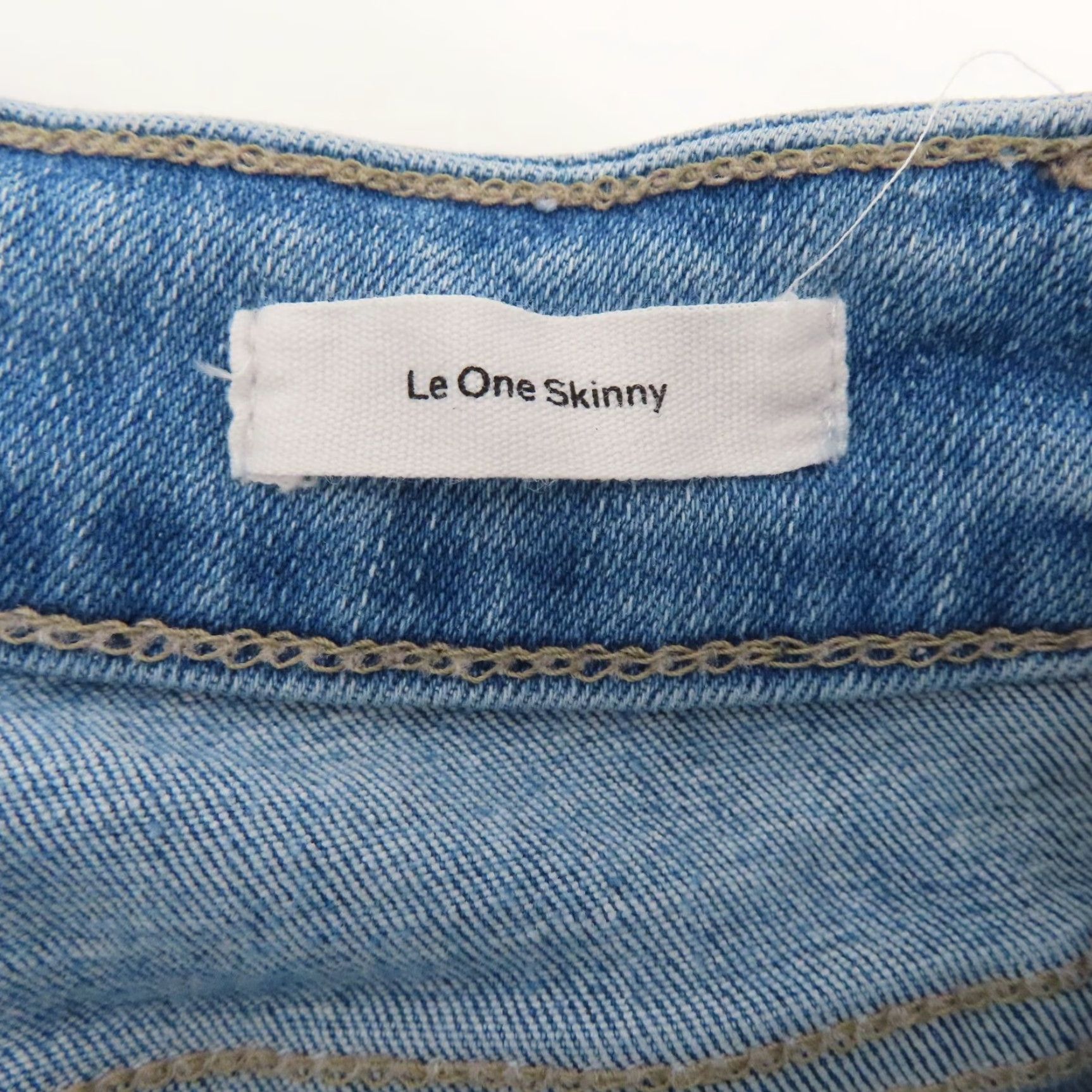 Frame FRAME Jeans Women 1 Le Skinny Light Blue Denim 5-Pocket Pockets Cotton Blend Jeans Shirt? Size 25" / US 0 / IT 36 - 7 Thumbnail