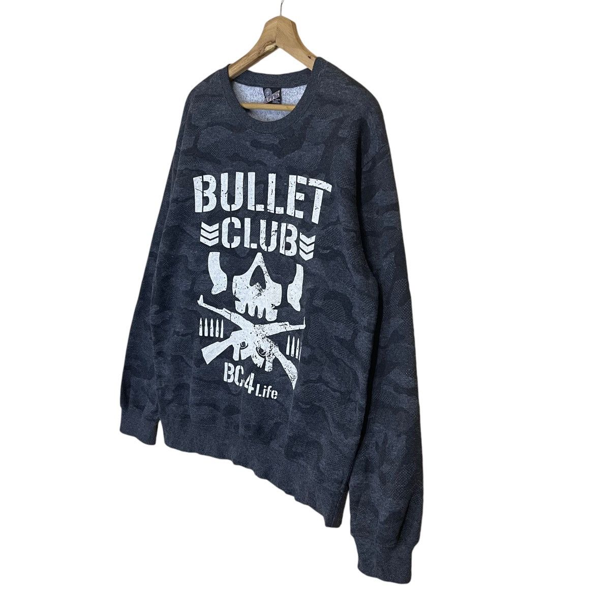 Japanese Brand × Vintage New Japan Pro Wrestling Crewneck Sweatshirt Size US L / EU 52-54 / 3 - 3 Thumbnail