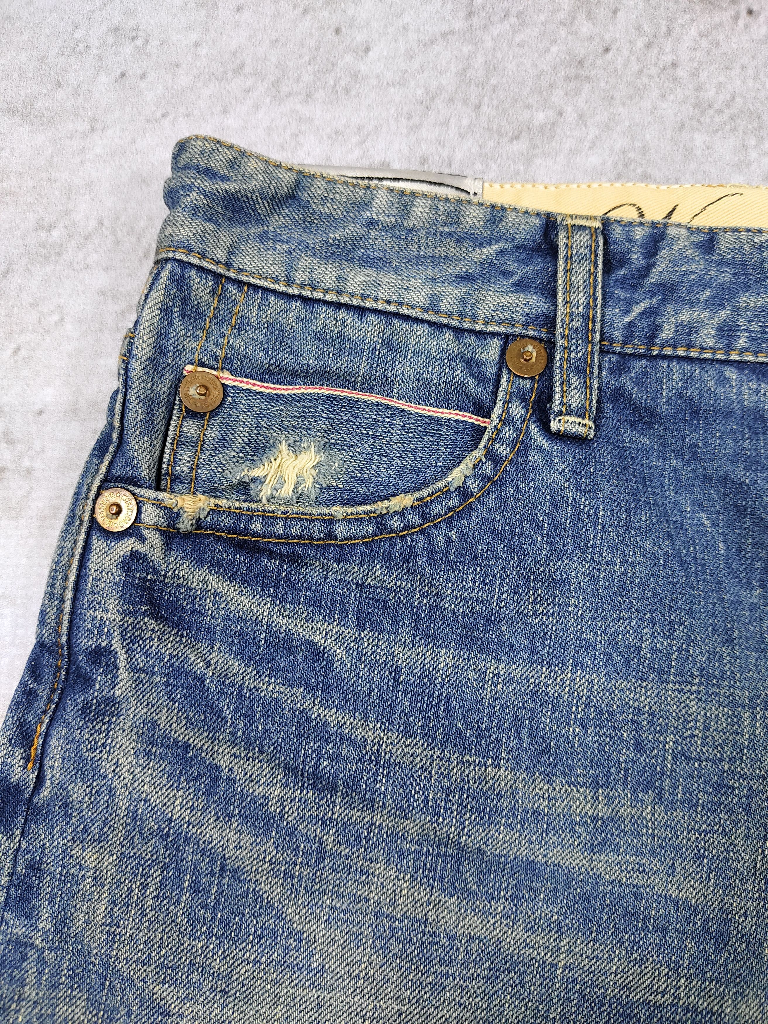 Vivienne Westwood Westwood Outfitters- Punk Grunge Distressed Selvedge Shorts Size 30" / US 8 / IT 44 - 4 Thumbnail