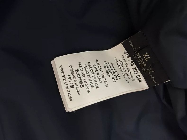 Versace Versace velor reversible jacket Size US XL / EU 56 / 4 - 8 Thumbnail