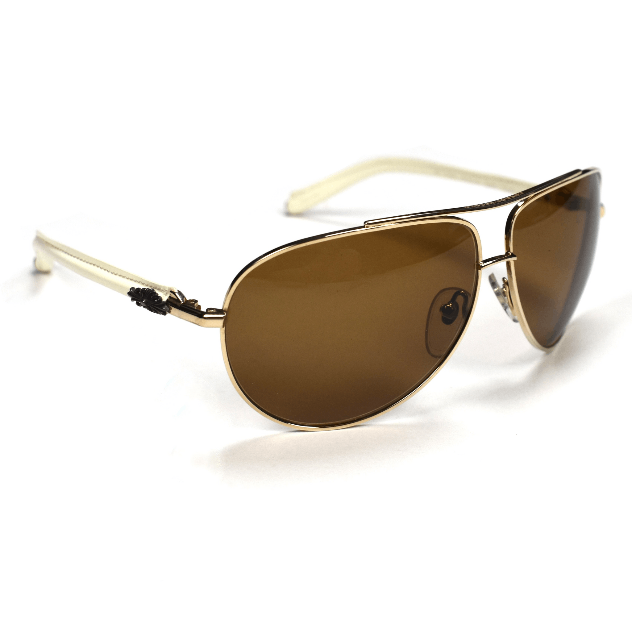 Chrome Hearts 1996 Chrome Hearts Baby Gravy Aviator Sunglasses Size ONE SIZE - 1 Thumbnail