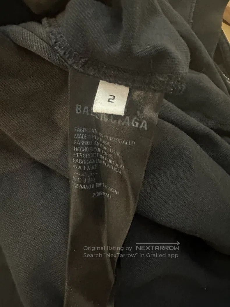 Balenciaga Balenciaga Apple Logo Printed Crewneck Short Sleeve T-Shir Size US M / EU 48-50 / 2 - 4 Thumbnail