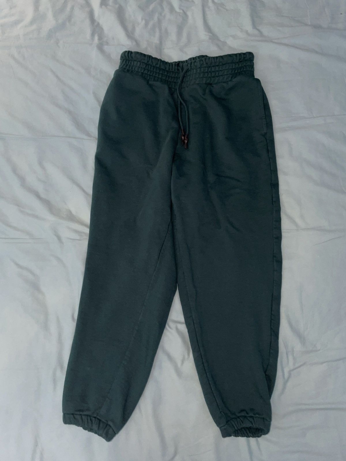 Asos ASOS Heavyweight Oversized Sweatpants - Forest Green Size XS Size US 30 / EU 46 - 1 Thumbnail
