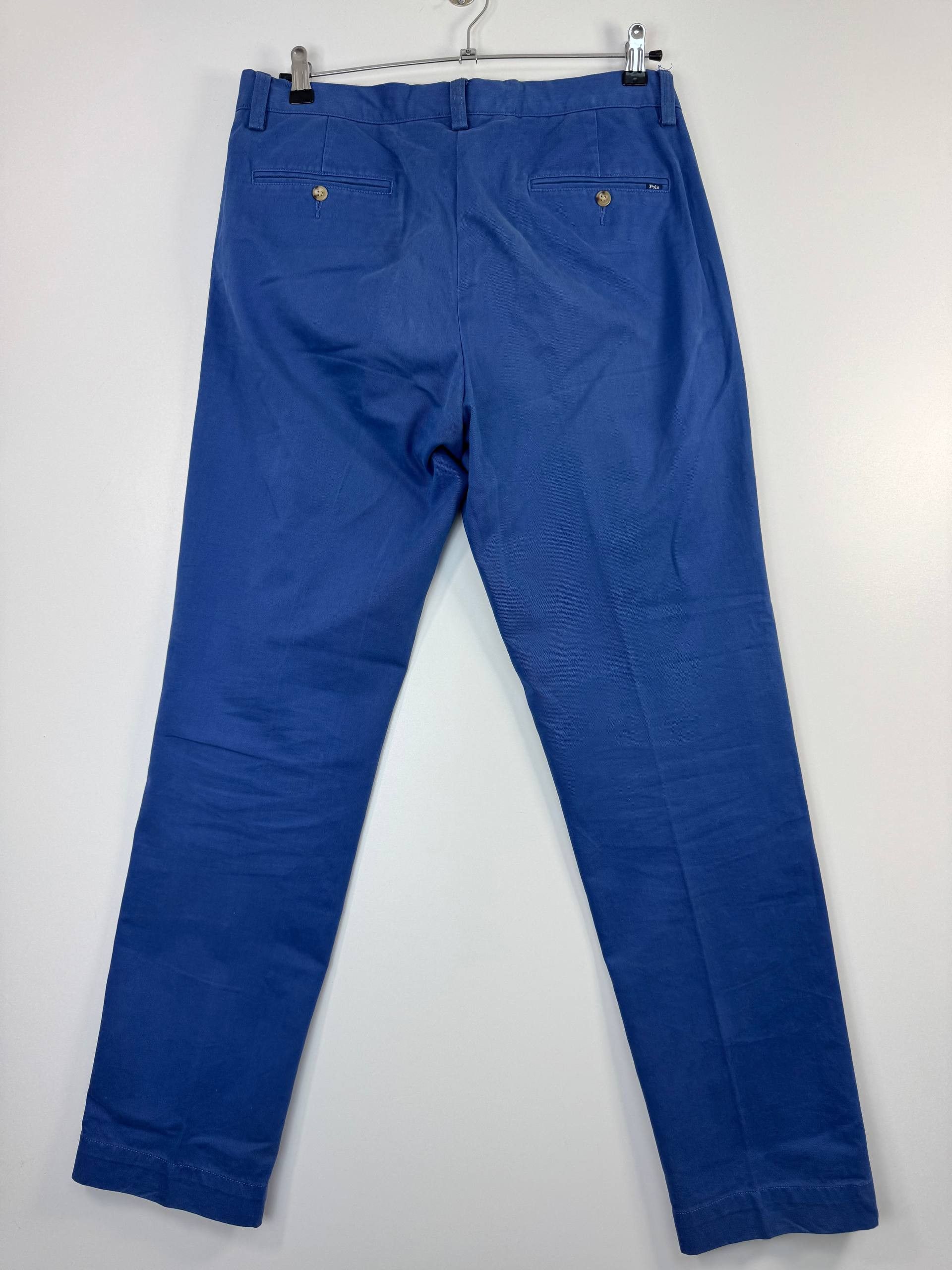 Polo Ralph Lauren Polo Ralph Lauren Chino Pants Blue Mens W33 L32 Size M Size US 34 / EU 50 - 7 Thumbnail