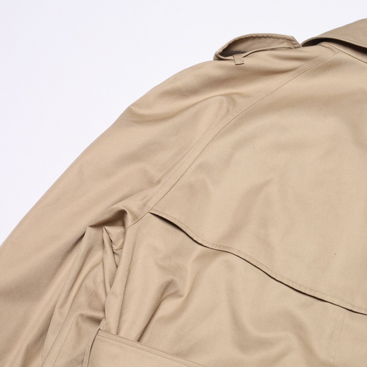 DAKS Daks London Double Breasted Trench Coat Beige Size M / US 6-8 / IT 42-44 - 14 Thumbnail