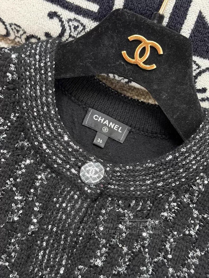 Chanel Chanel Mantianxing four-pocket diamond buckle round-neck l Size XS / US 0-2 / IT 36-38 - 6 Thumbnail