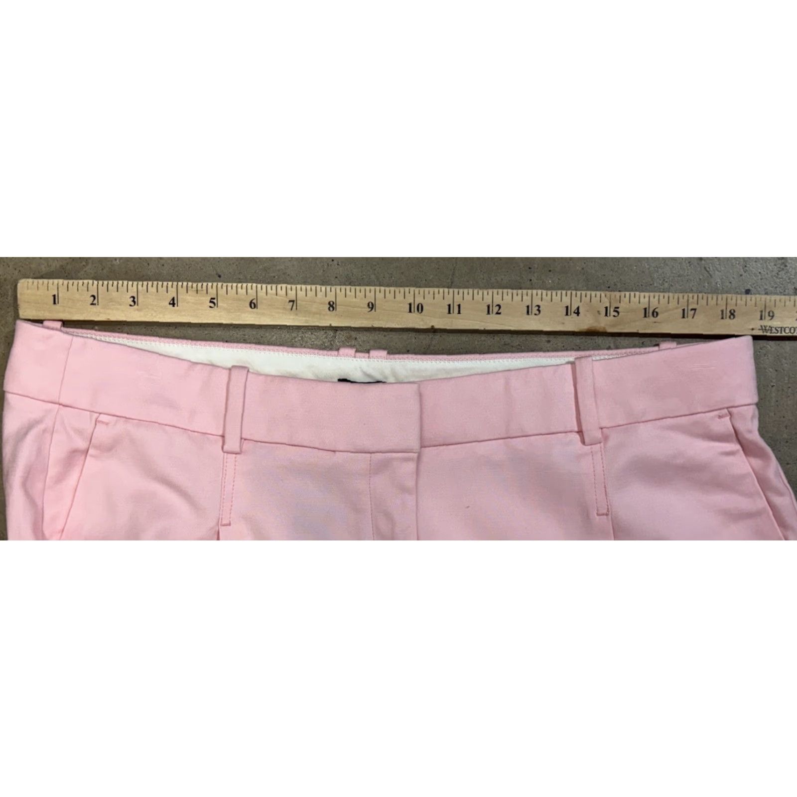 J.Crew VINTAGE J.CREW Women's Bermuda Shorts Size 16 Pink Pleated 9-inch Inseam Preppy Classic Size 38" / US 16 / IT 52 - 7 Thumbnail