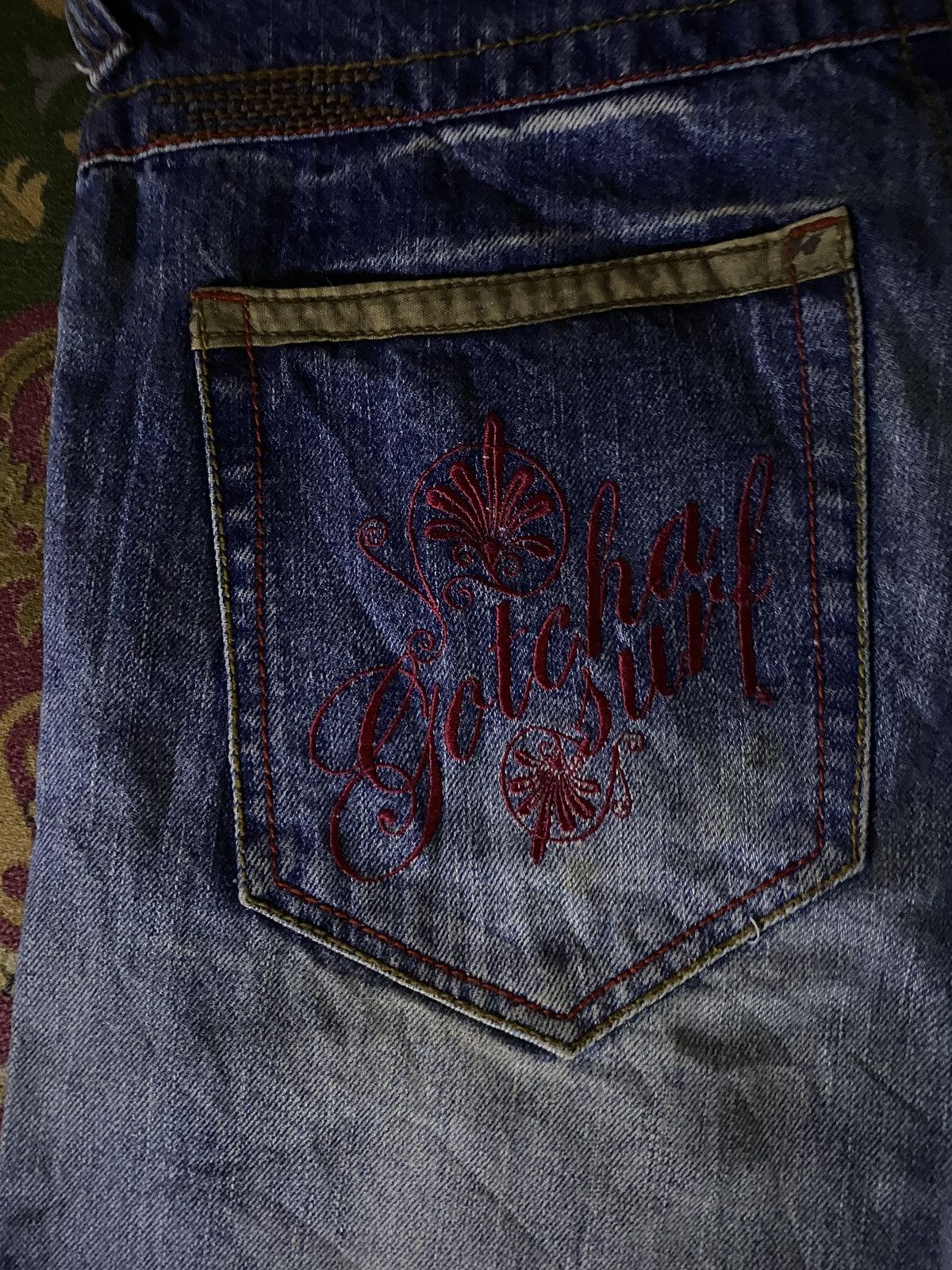 Designer × Gotcha × Japanese Brand 🔥RARE🔥Japanese Brand Gotcha Rare Design Style Denim Size US 32 / EU 48 - 8 Thumbnail