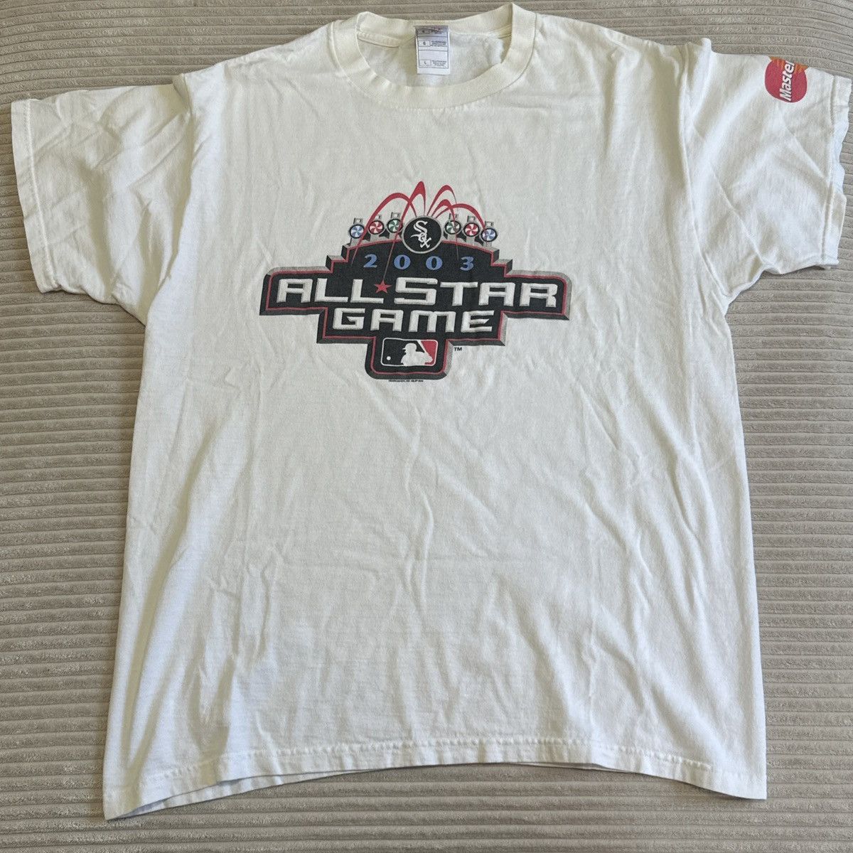 MLB 2003 MLB All Star Game T Shirt White Sox Baseball Size US L / EU 52-54 / 3 - 1 Thumbnail