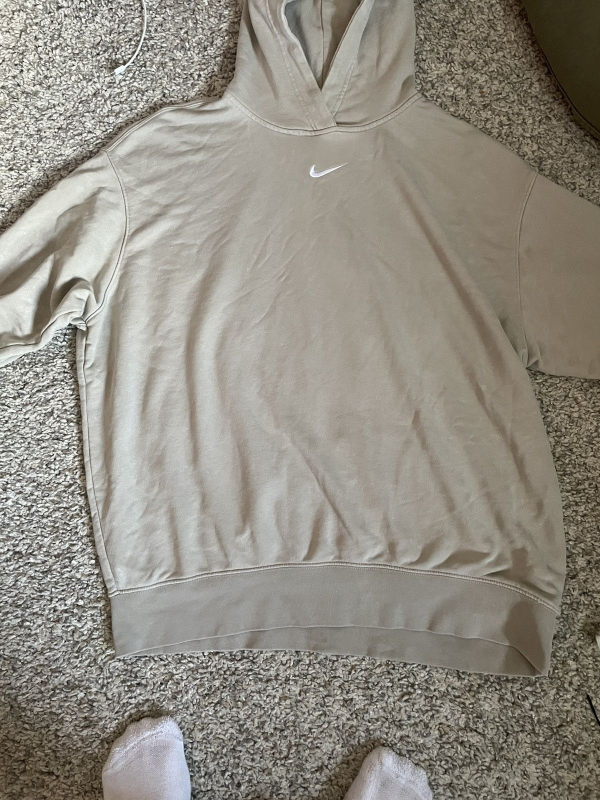 Nike Center Swoosh Hoodie Brown