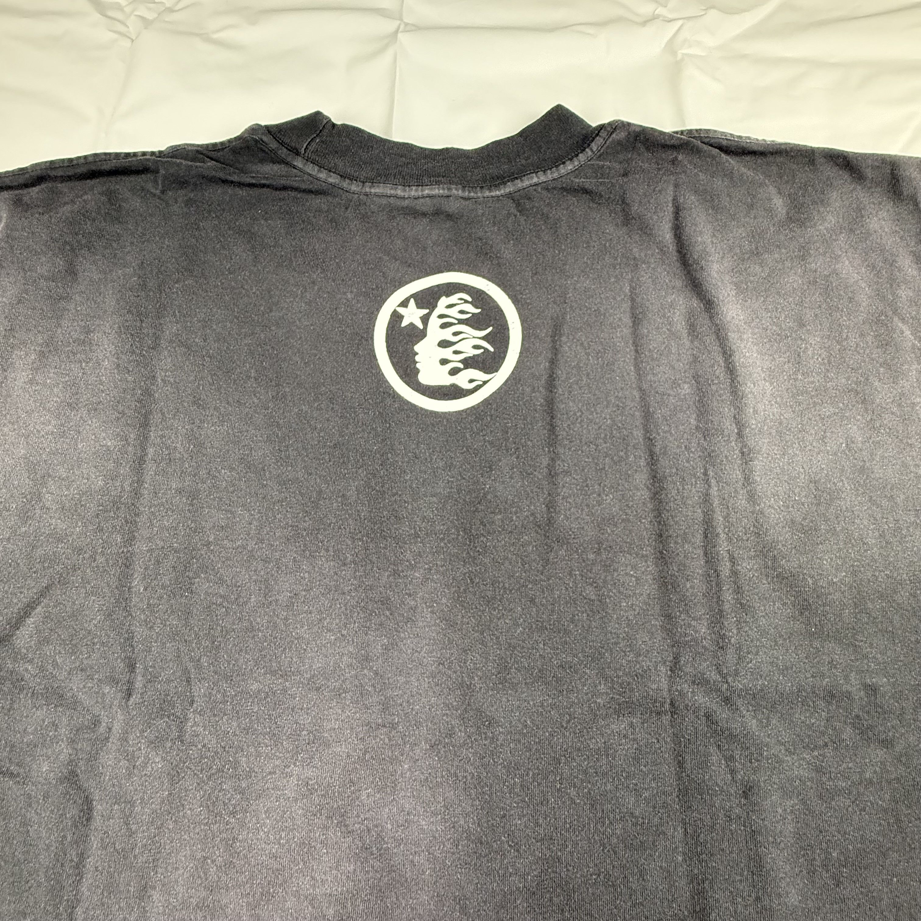 HELLSTAR Hellstar Box Logo T-Shirt in a "Washed Black" Size US XXL / EU 58 / 5 - 7 Thumbnail