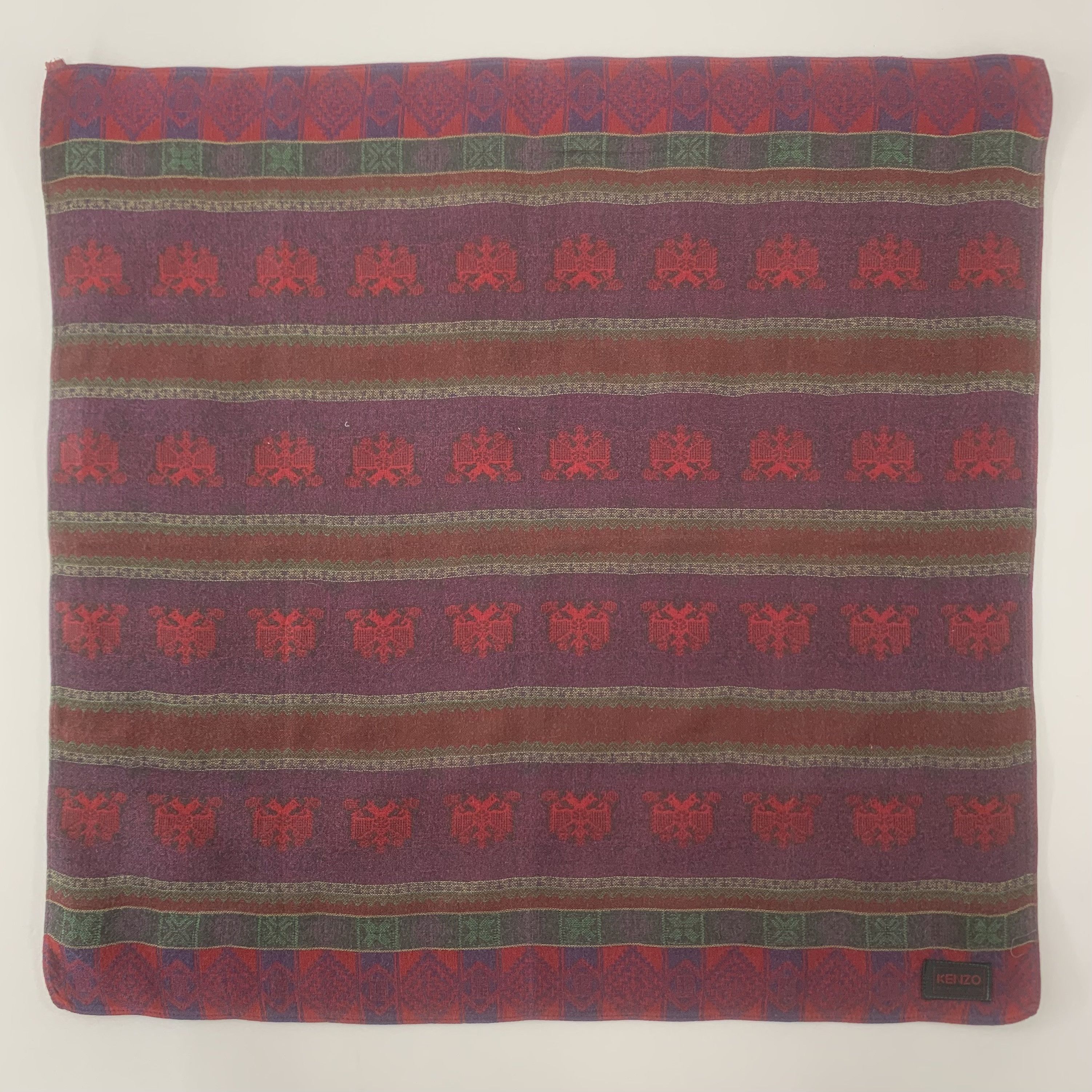 Kenzo Kenzo Handkerchief Bandana Neckerchief Pocket Square Size ONE SIZE - 2 Thumbnail