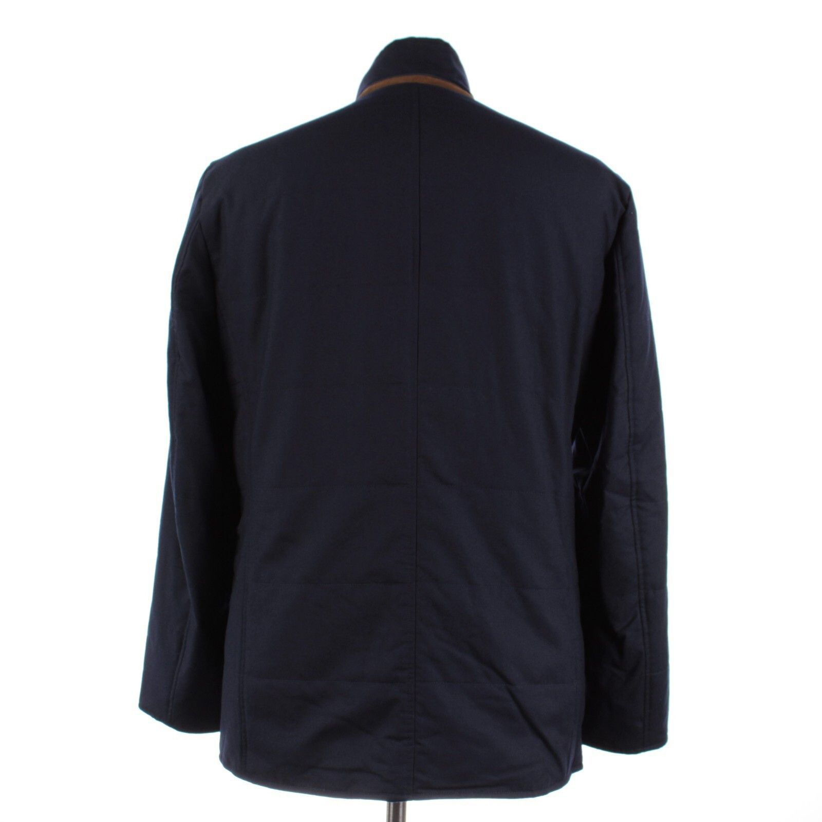 Zanella Zanella Coat Size L US In Blue Wool Size US L / EU 52-54 / 3 - 5 Thumbnail
