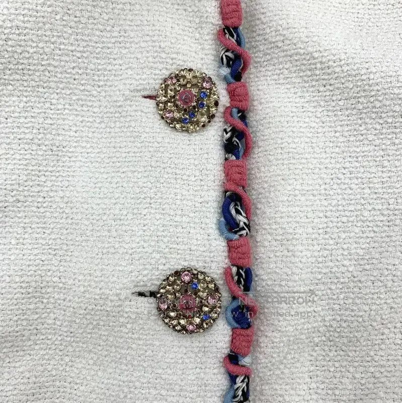 Chanel Chanel White Cotton Women's Jacket . Size XS / US 0-2 / IT 36-38 - 5 Thumbnail