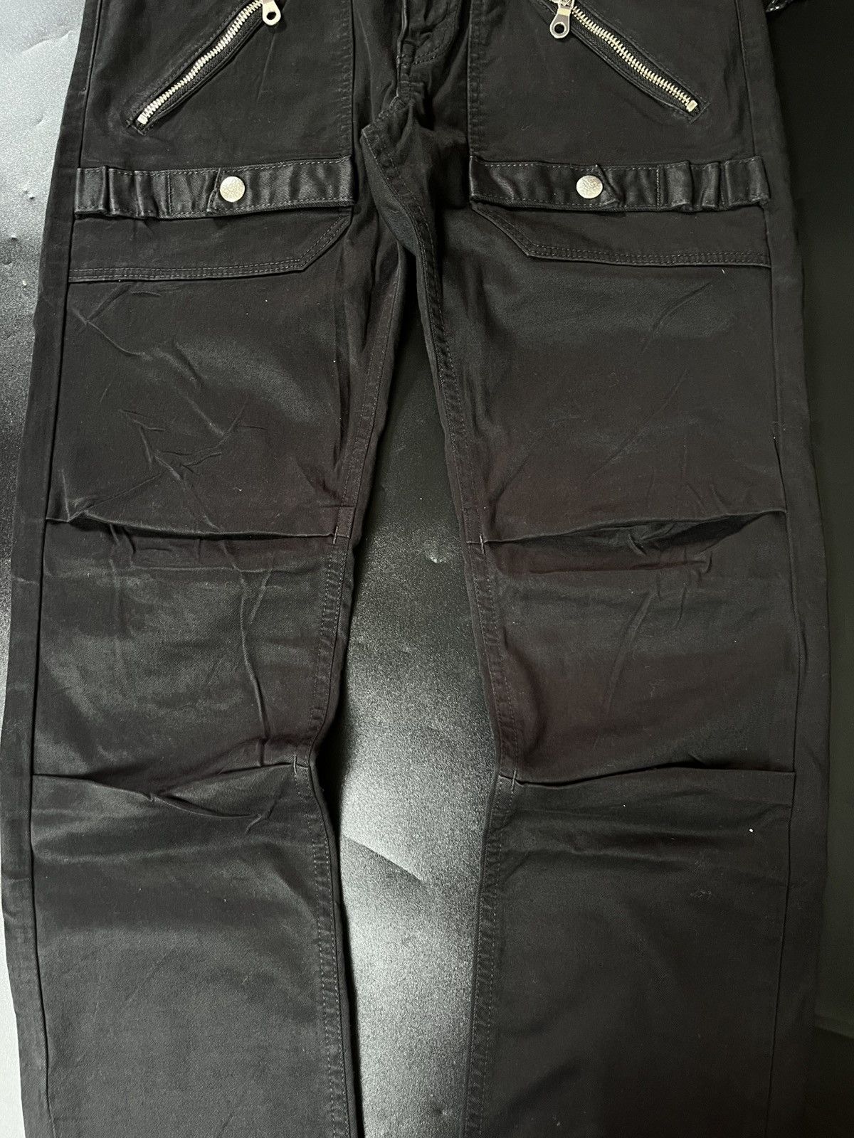 If Six Was Nine × Japanese Brand × Le Grande Bleu (L.G.B.) Super Black Lee riders Bondage Size US 29 - 3 Thumbnail