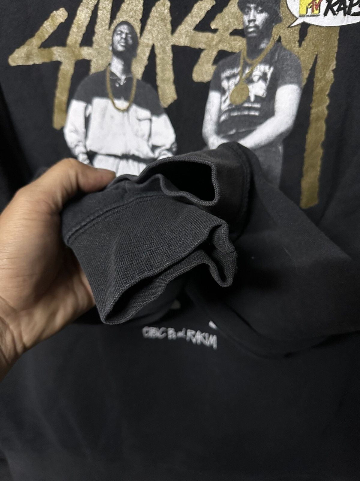 Rap Tees × Stussy × Vintage Rare Vintage Y2k Stussy Eric B And Rakim Hiphop Faded Hoodie Size US M / EU 48-50 / 2 - 7 Thumbnail