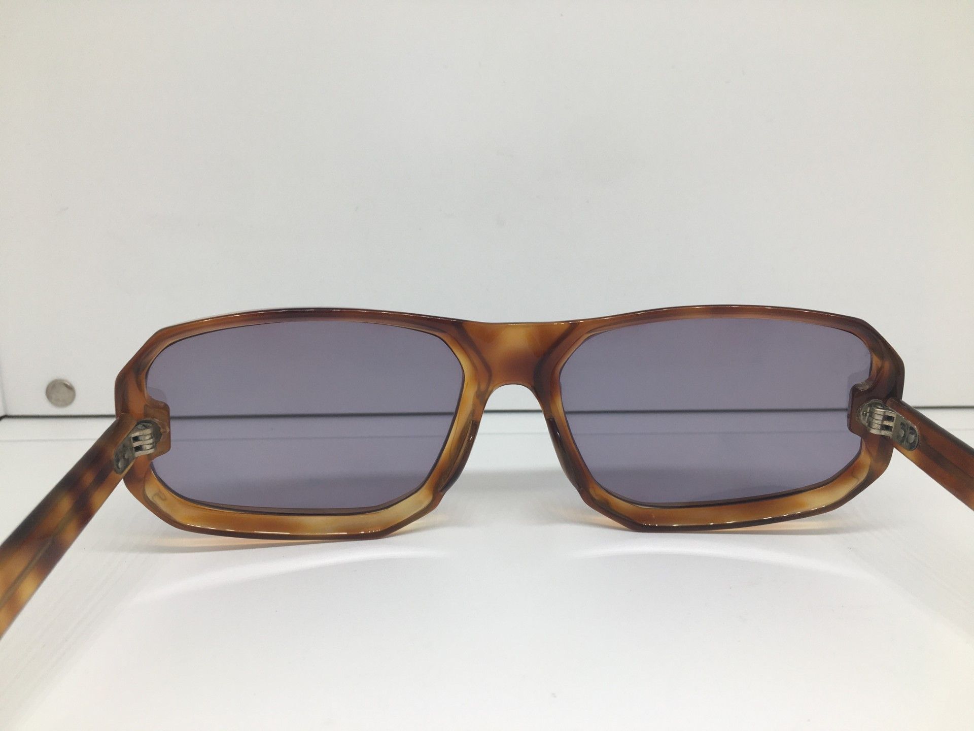 Vintage '68 MOD CUBISTE FAIT MAIN FRANCE Depose model Lunettes Size ONE SIZE - 4 Thumbnail