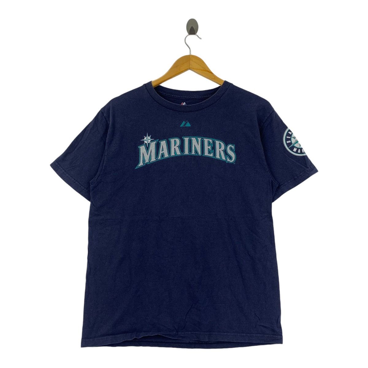 MLB Vintage MLB SEATTLE MARINERS Ichiro Tee Shirt Size US XL / EU 56 / 4 - 1 Thumbnail
