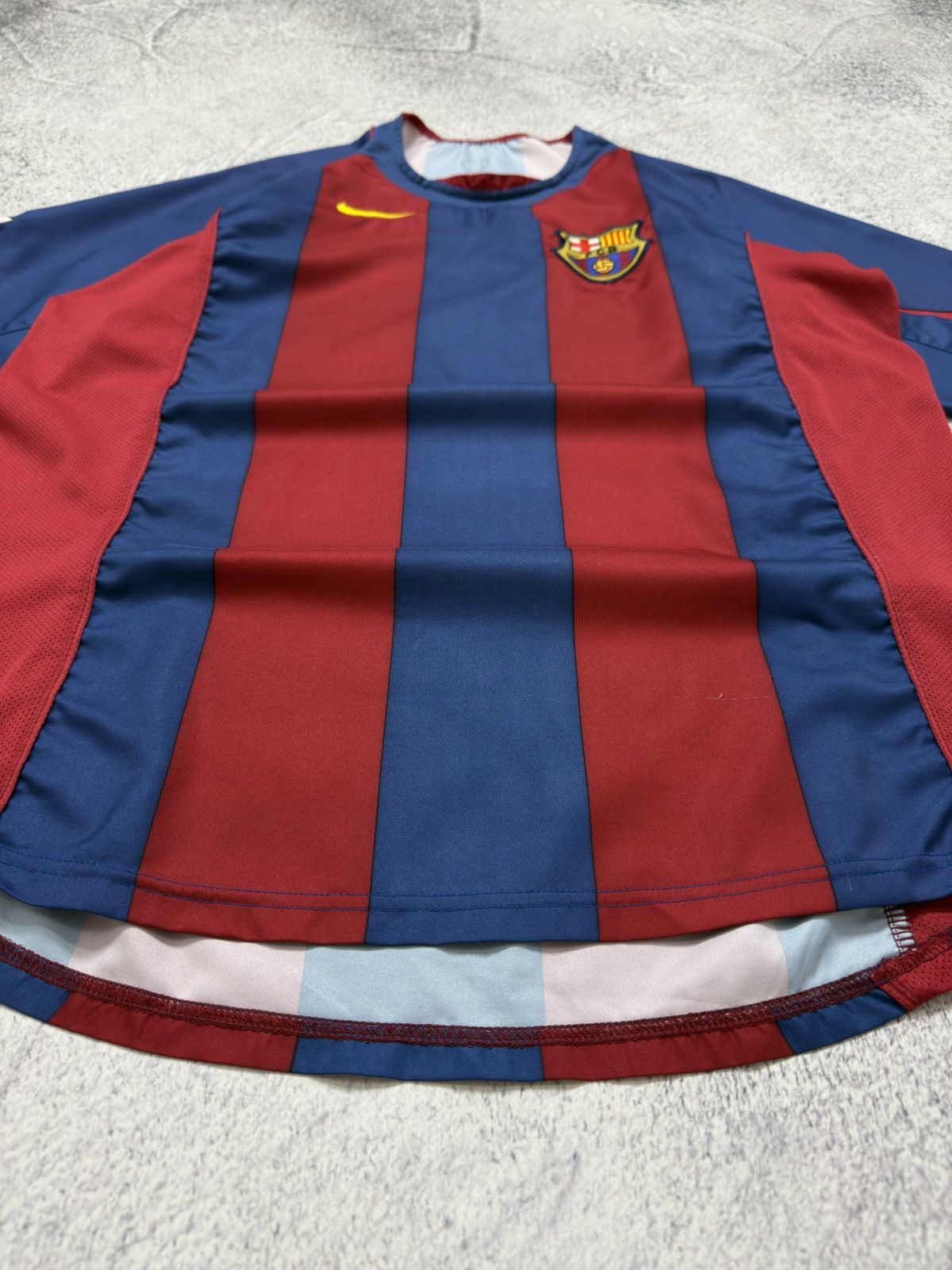Nike VTG NIKE FC BARCELONA 2004/2005 HOME FOOTBALL SHIRT JERSEY Size US XL / EU 56 / 4 - 3 Thumbnail