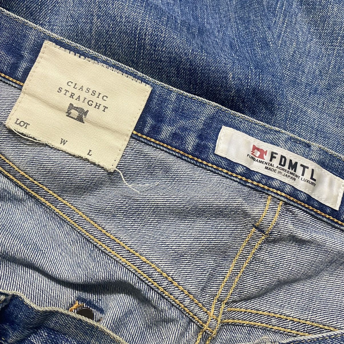 FDMTL FDMTL Denim Selvedge Jeans Distressed Size US 34 / EU 50 - 22 Thumbnail
