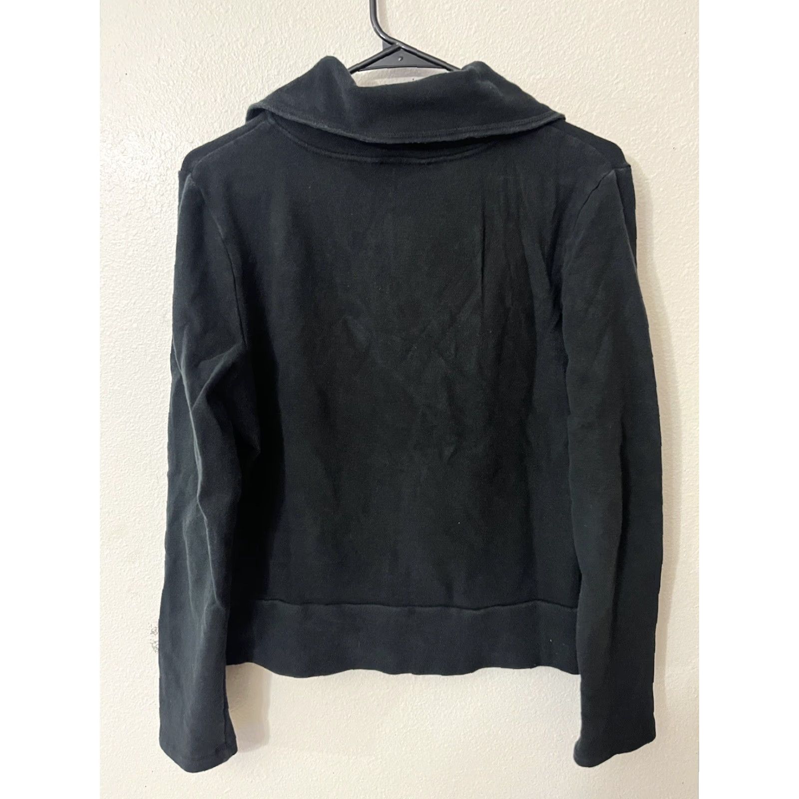 Banana Republic Banana Republic Sweater Black Full Zip Outdoor L Women’s Size L / US 10 / IT 46 - 4 Thumbnail