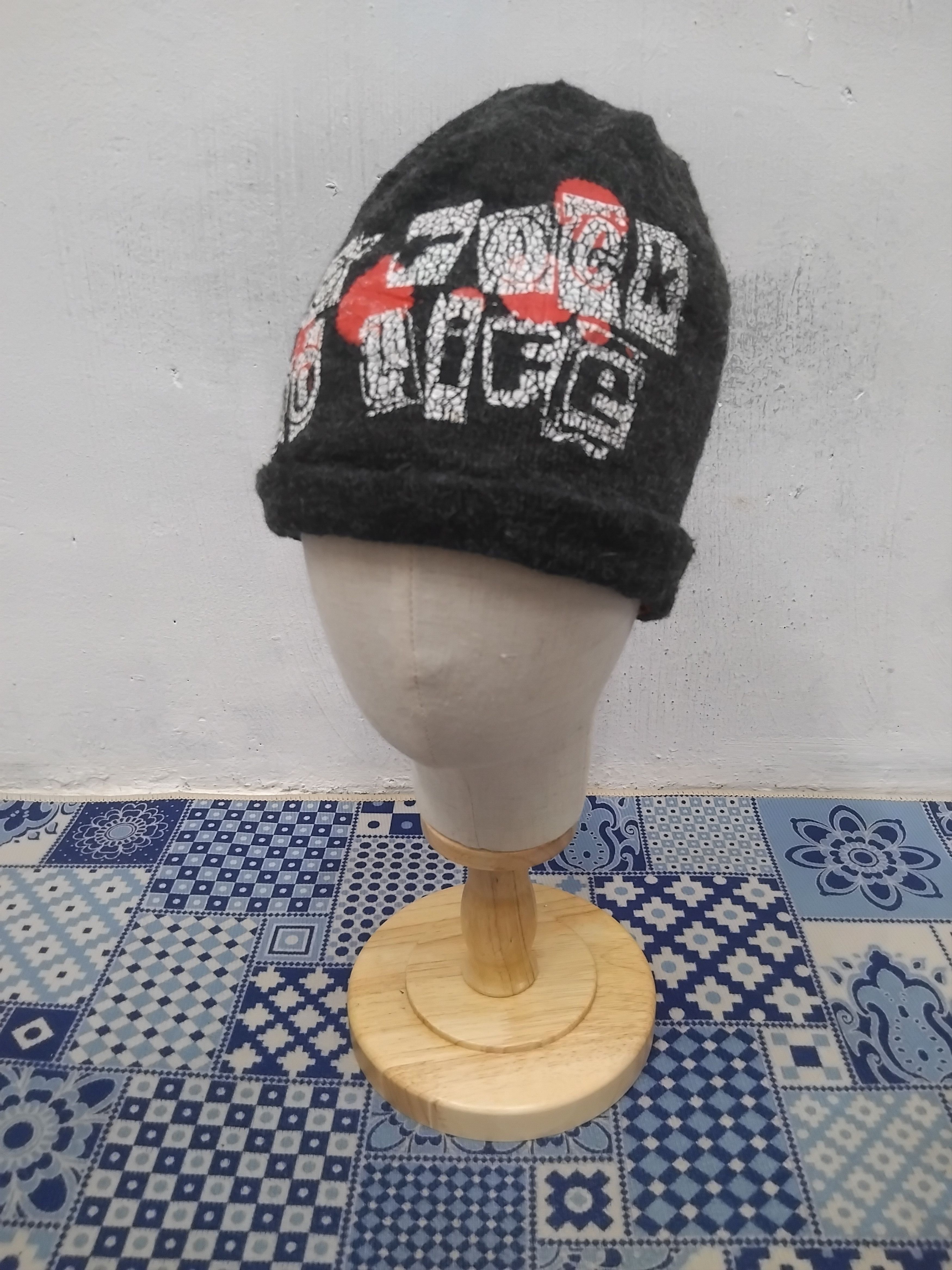 Japanese Brand Punk rock streetwear beanie hat Size ONE SIZE - 5 Thumbnail