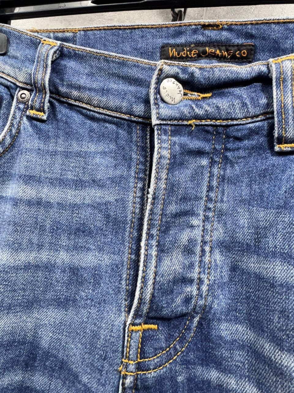 Nudie Jeans Nudie Jeans Slim Fit Denim Blue Fade Size 31 Size US 31 - 4 Thumbnail