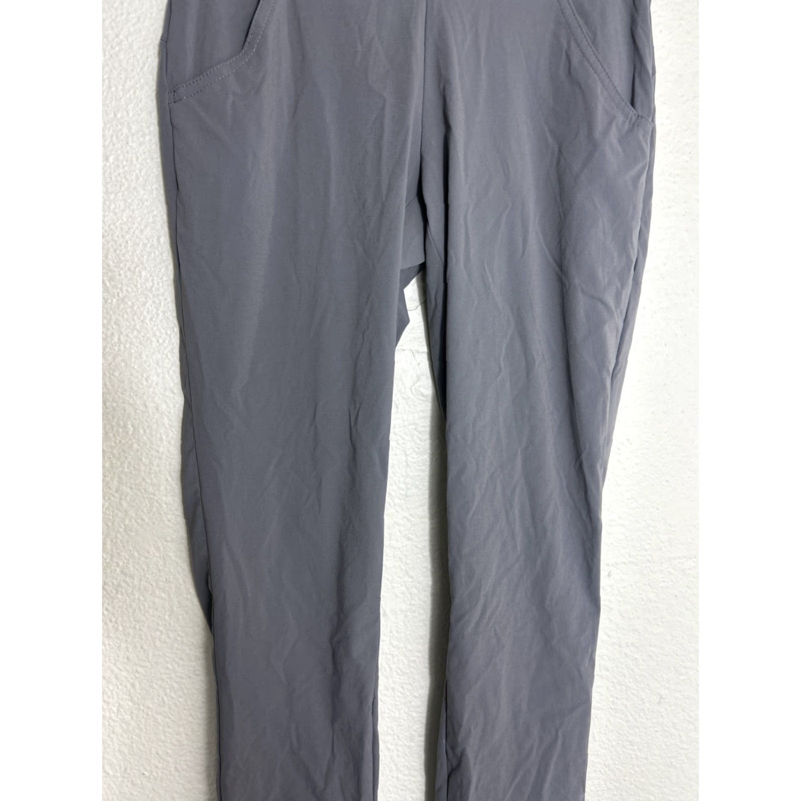 Vintage Columbia Women’s Small Gray Pull on Pants Nylon Spandex Gray 30x32 Size 28" / US 6 / IT 42 - 3 Thumbnail