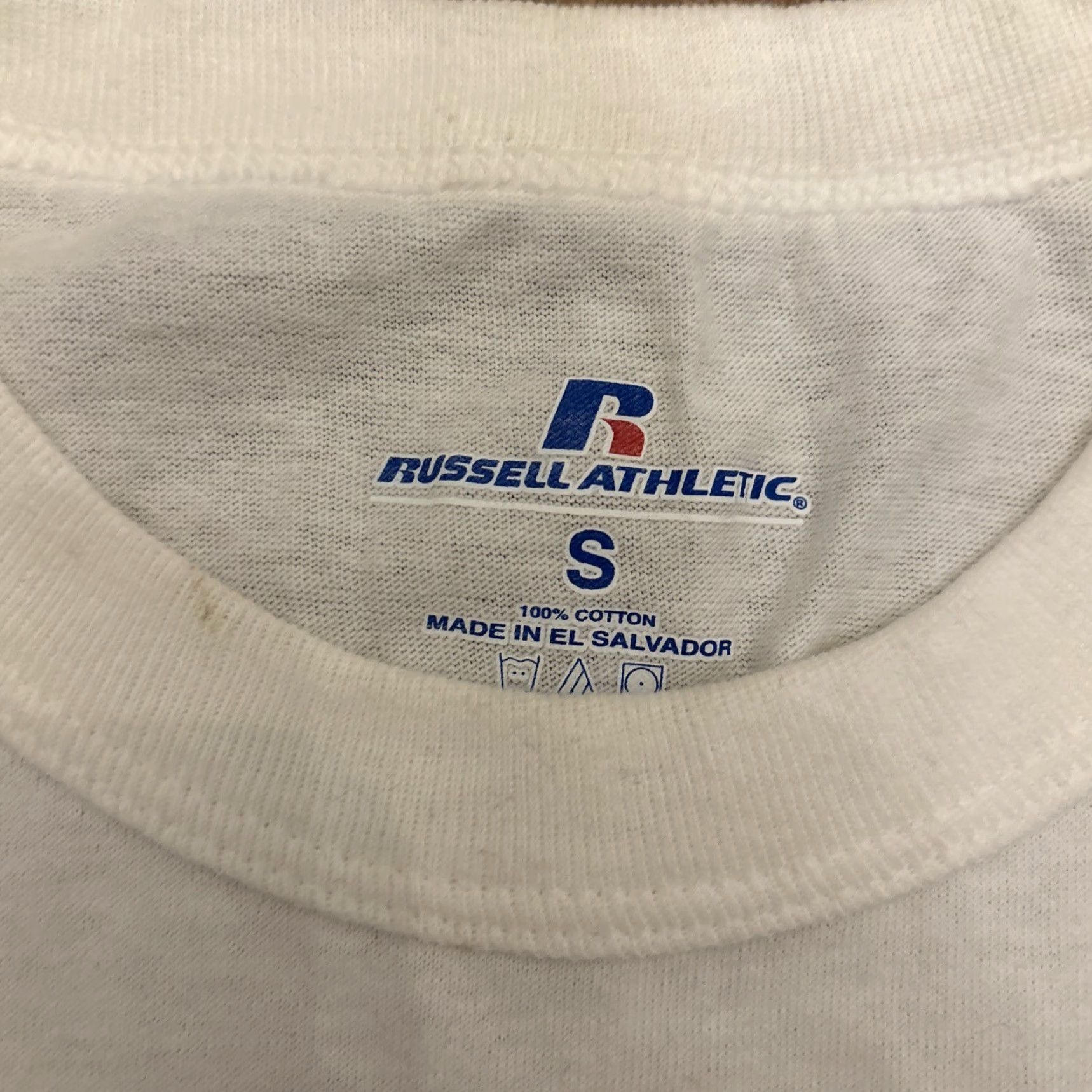 Russell Athletic Princeton Shirt Russell Athletic Crew Neck Short Sleeve White Graphic Print Men S Small University Classic Modern Size US S / EU 44-46 / 1 - 3 Thumbnail