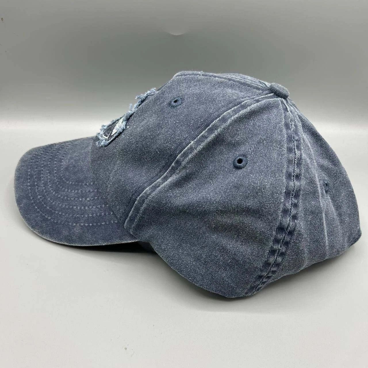 Harley Davidson Harley Davidson Motorcycles Hat Denim Embroidered Strap Back Size ONE SIZE - 6 Thumbnail
