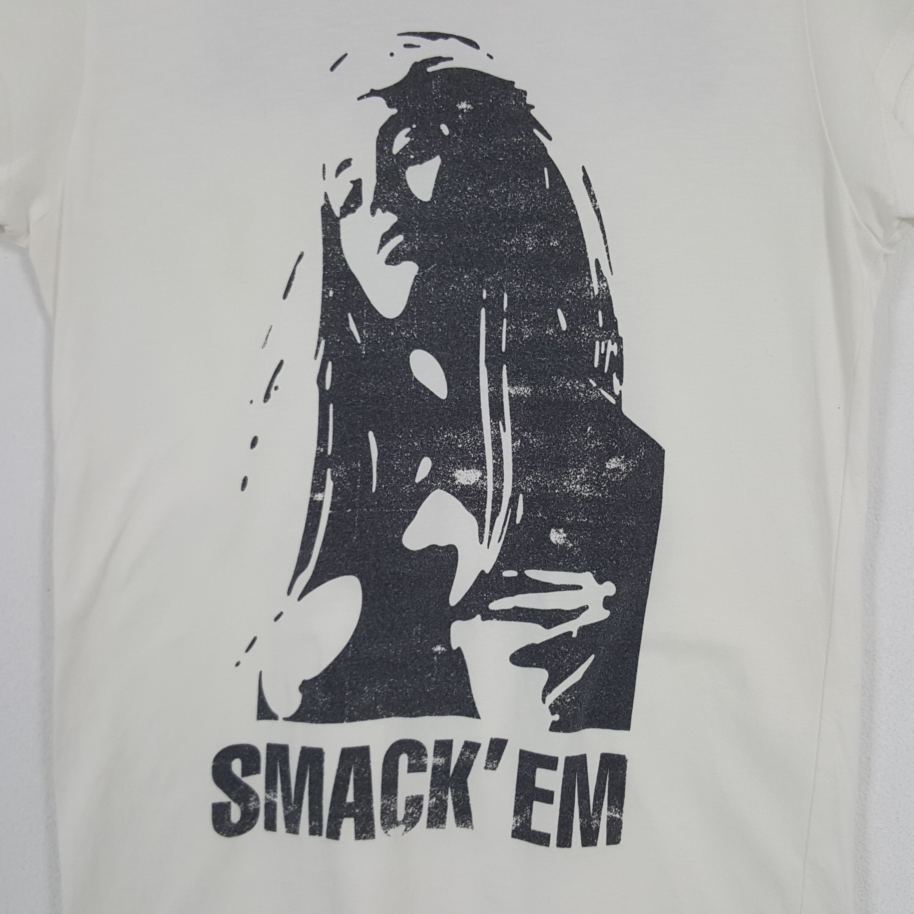 Hysteric Glamour Vintage Hysteric Glamour Smack'em Punk Style Tshirt Size US S / EU 44-46 / 1 - 2 Thumbnail