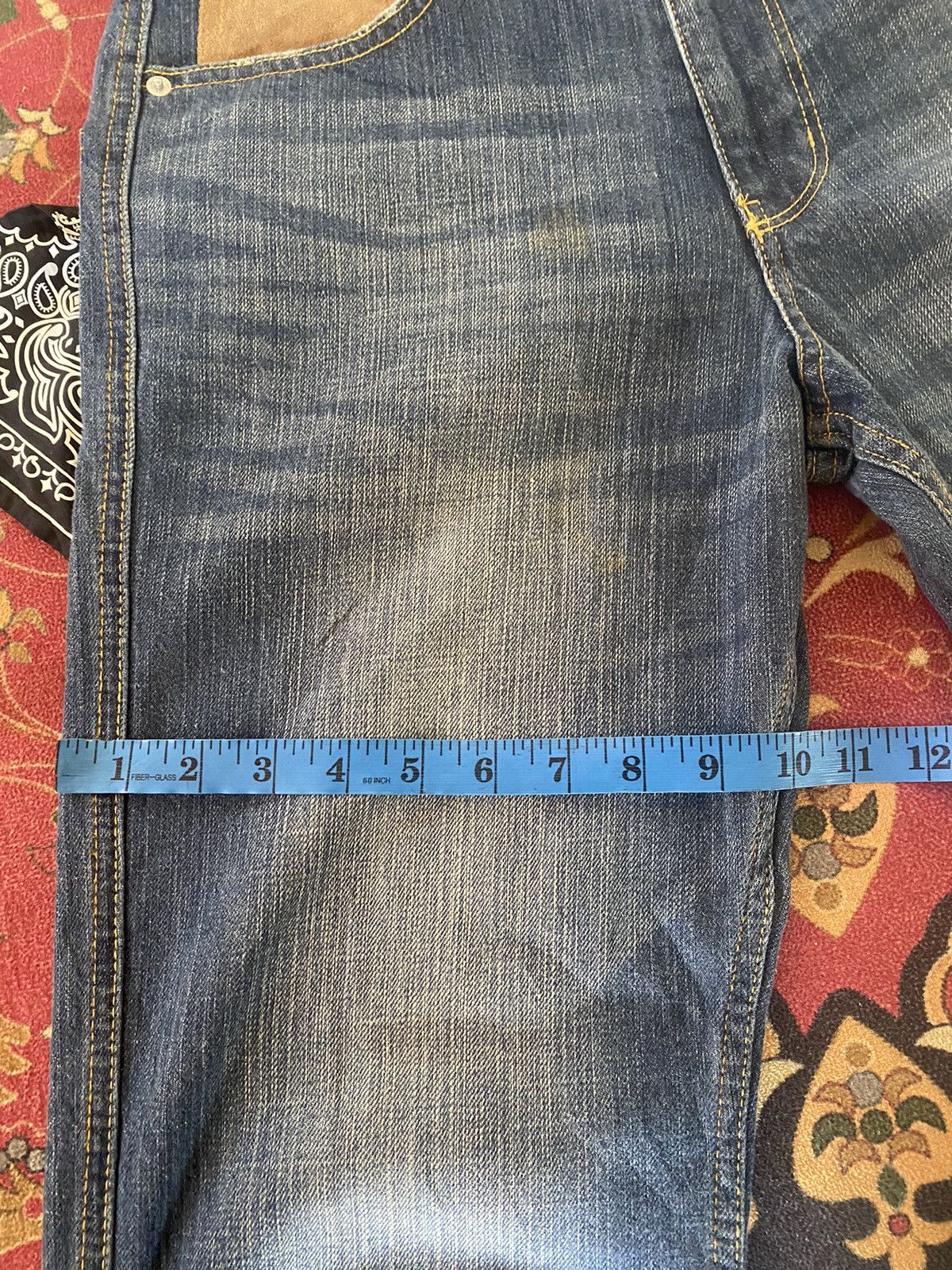 Japanese Brand Vintage MRT Rappers Design Style Denim Size US 29 - 20 Thumbnail