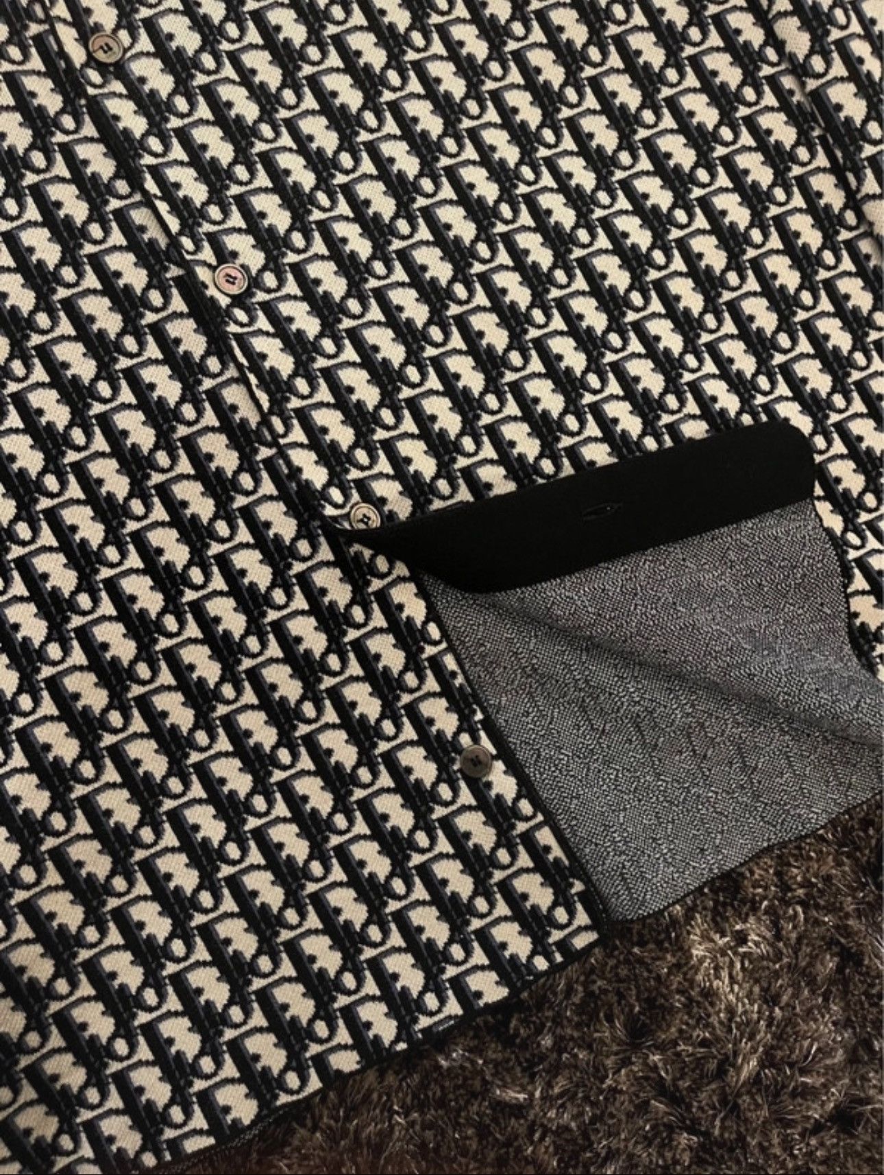 Dior Dior oblique shirt Size US L / EU 52-54 / 3 - 5 Thumbnail