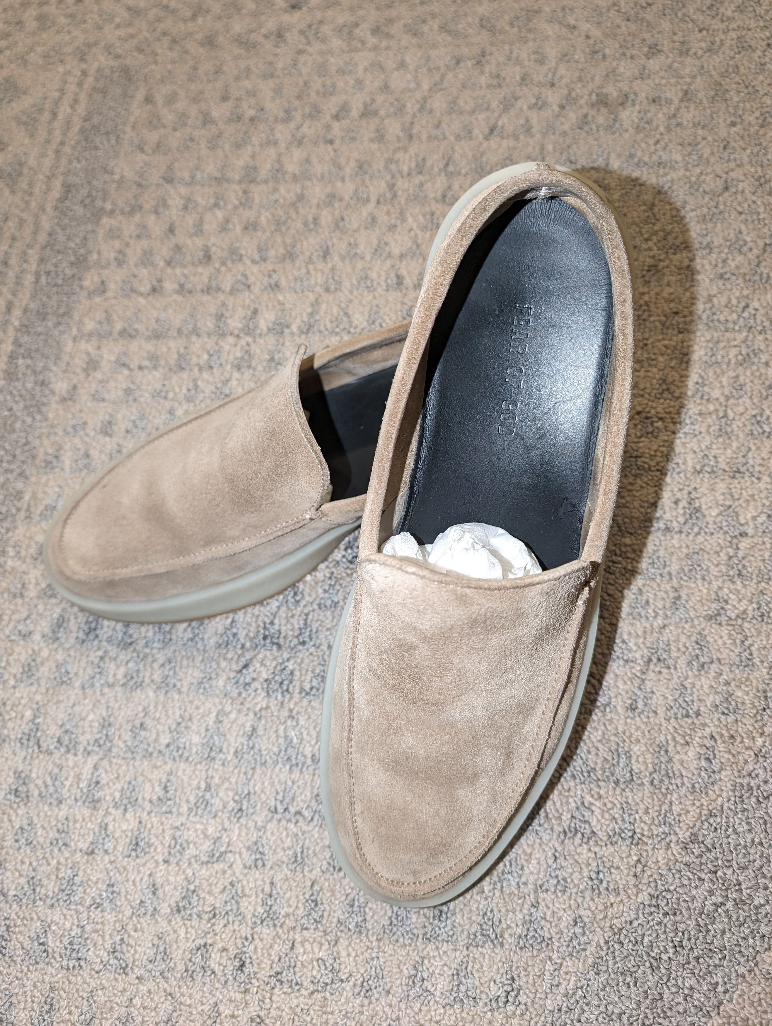 coloFEAR OF GOD 7th loafer スエード jerrylorenzo