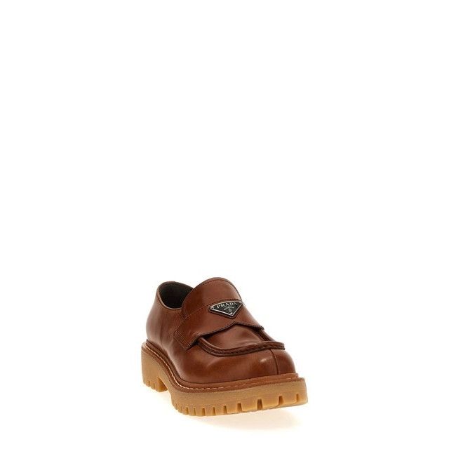 Prada PRADA Double Chocolate Brown Loafers New & Authentic (Men's Size US 9 / EU 42 - 2 Thumbnail