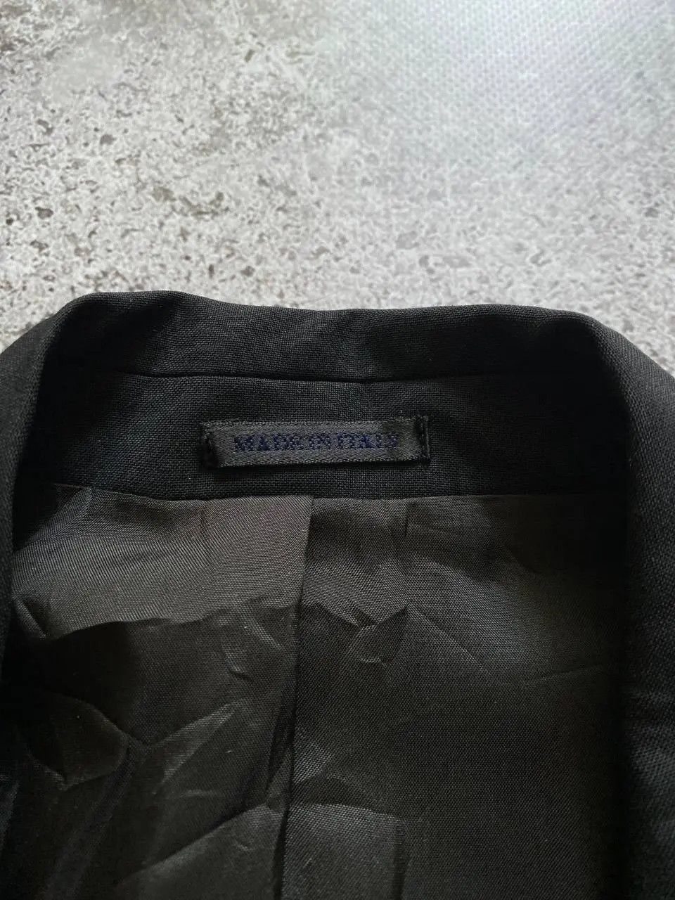 Alexander McQueen RARE ALEXANDER MCQUEEN BLACK WOOL SATIN LAPEL BLAZER Size 38R - 11 Thumbnail