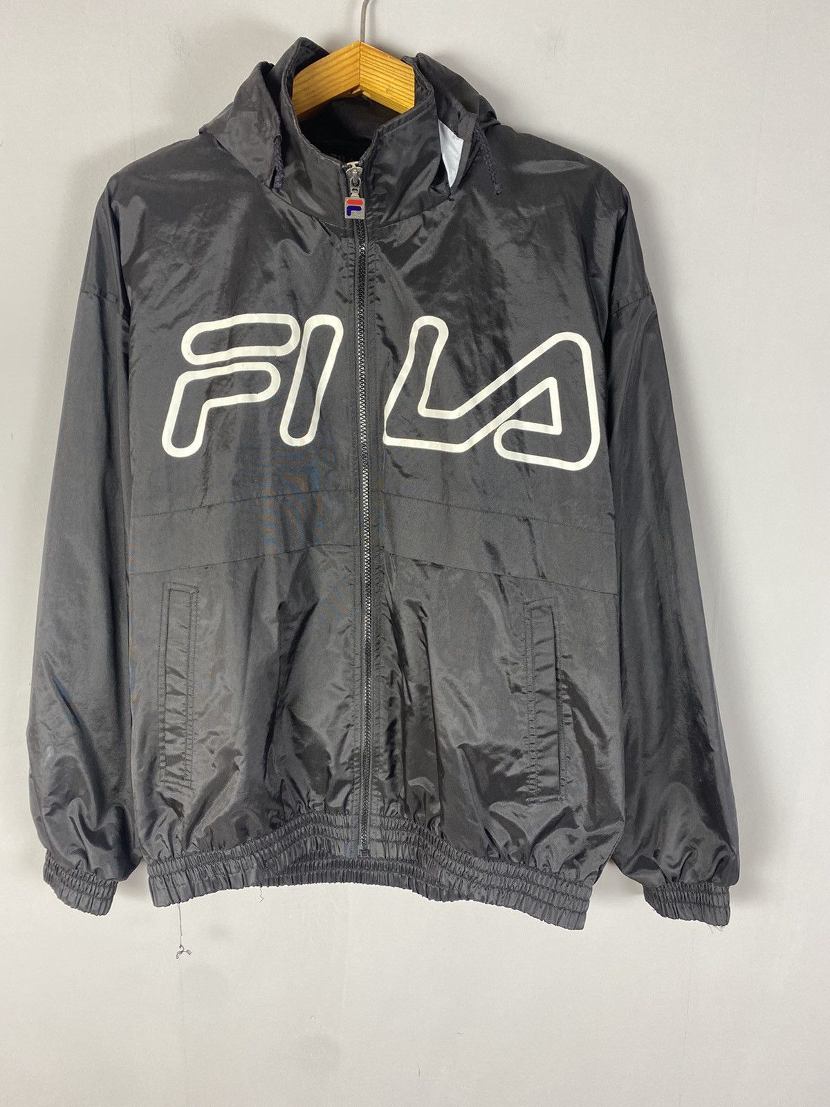 Fila × Vintage Vintage 90s Fila jacket big logo Size US S / EU 44-46 / 1 - 3 Thumbnail