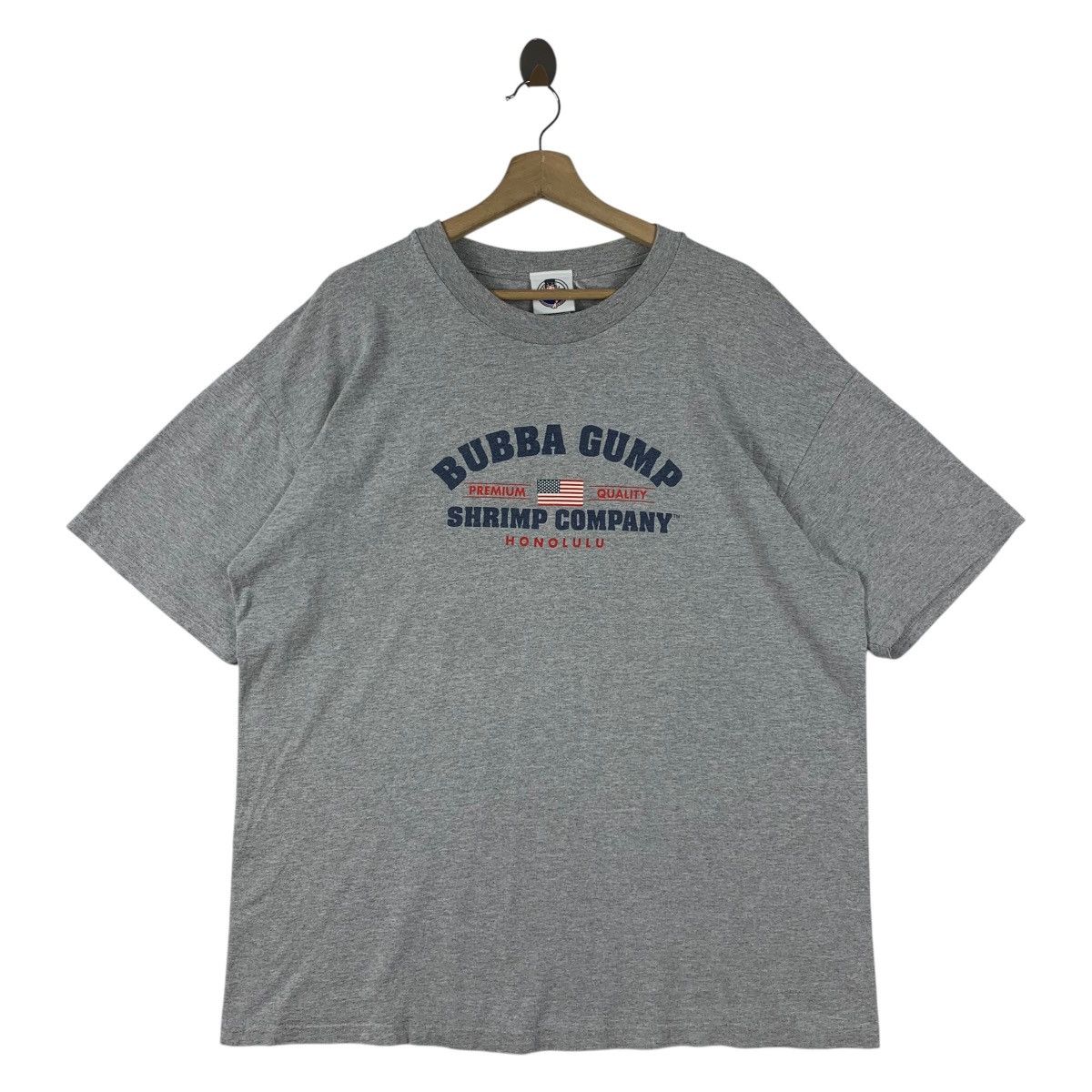 Vintage Vintage BUBBA GUMP SHRIMP company spell out movie tee shirt Size US XL / EU 56 / 4 - 1 Thumbnail