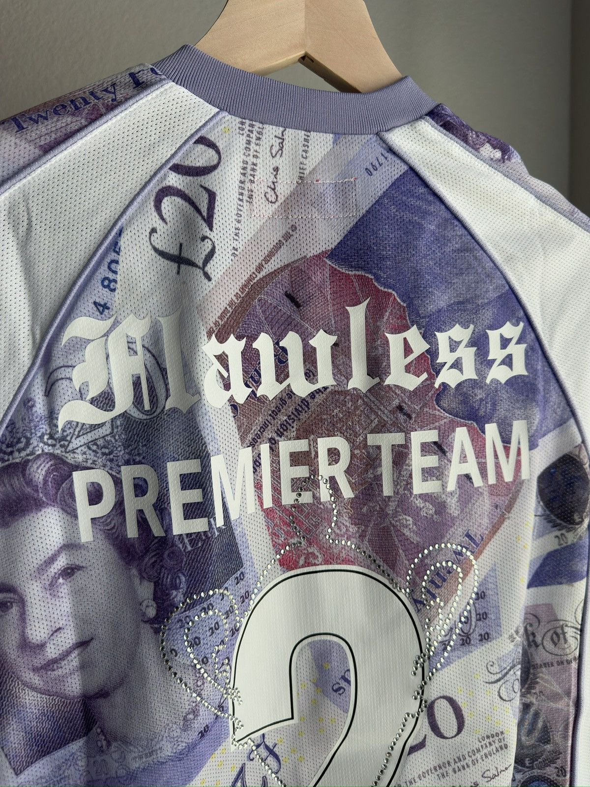Supreme Pounds Soccer Jersey White Size US S / EU 44-46 / 1 - 5 Thumbnail