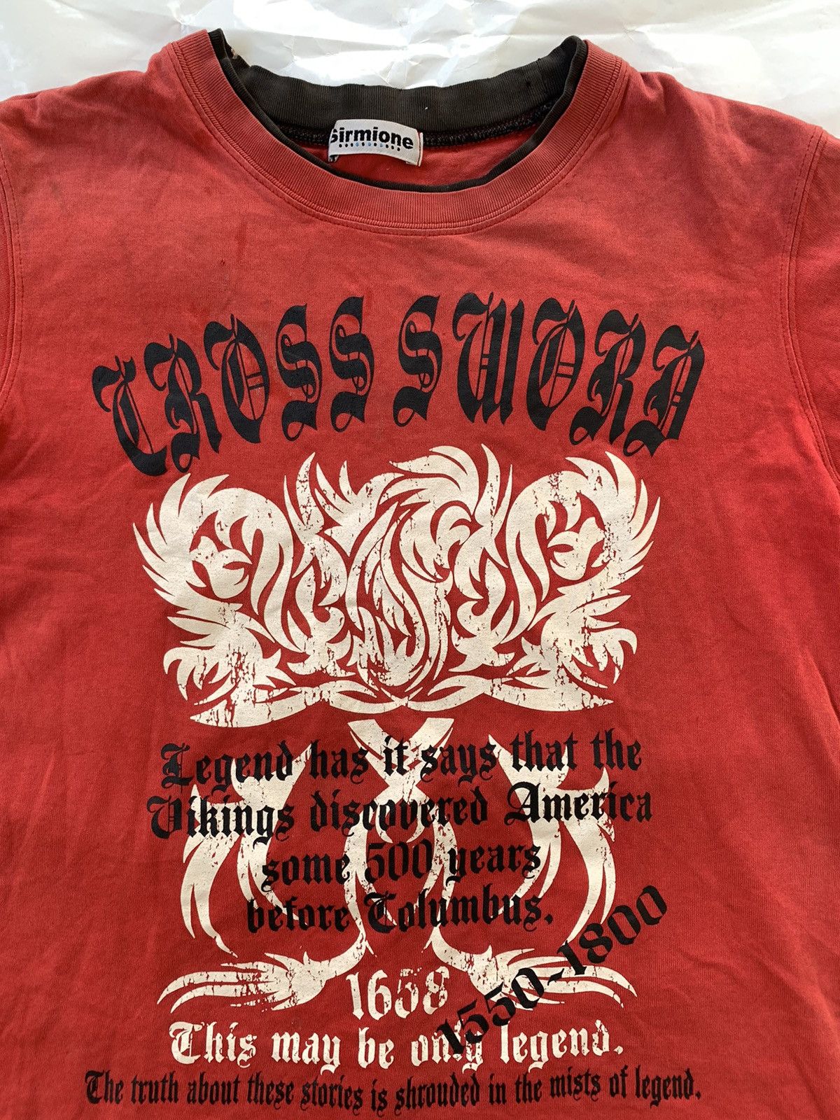 Hysteric Glamour × If Six Was Nine × Japanese Brand THIS MAY BE ONLY LEGEND TEE SHIRT Size US M / EU 48-50 / 2 - 2 Thumbnail
